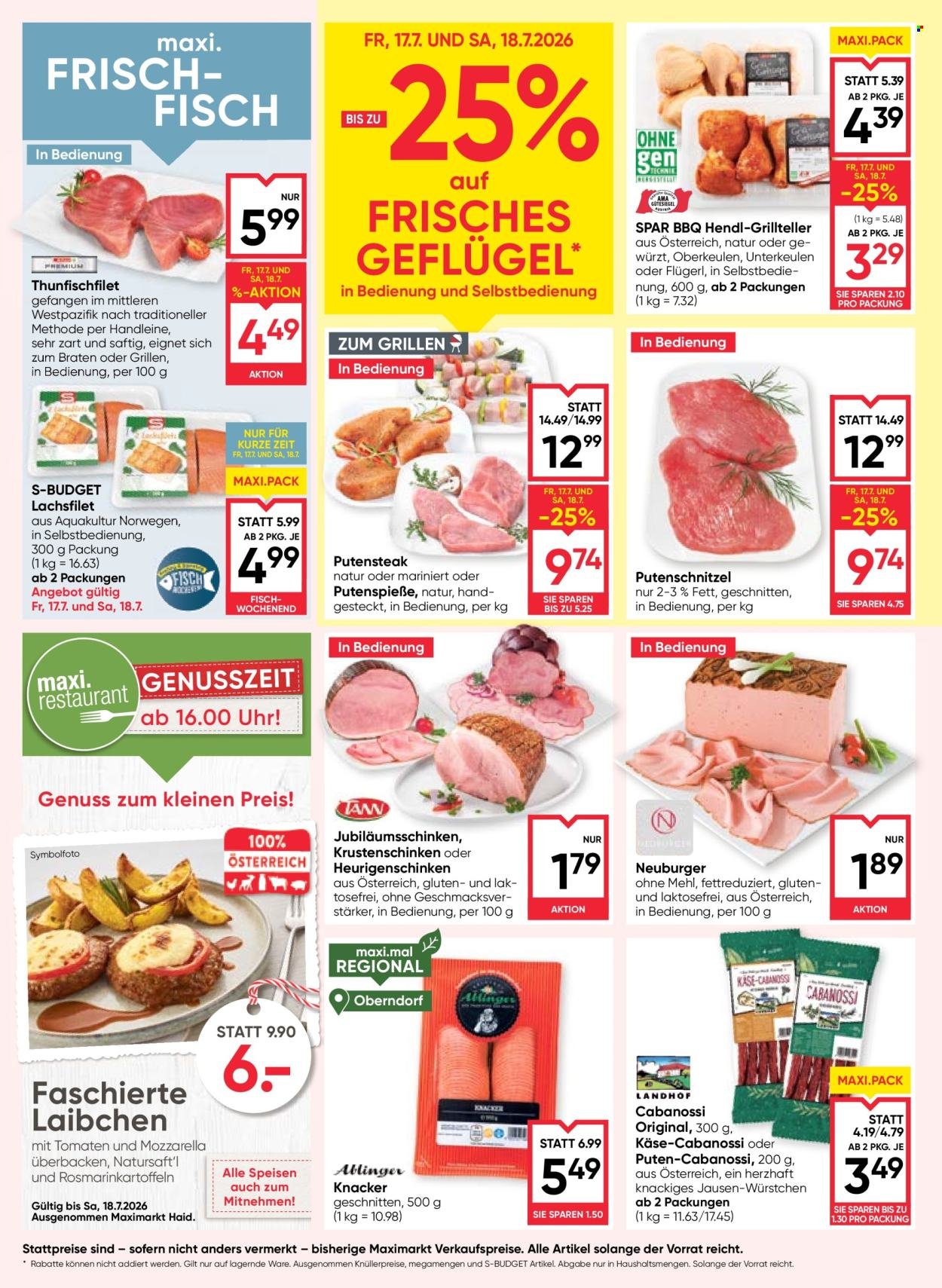 MAXIMARKT Flugblatt - Ab Donnerstag, 16.7.2026