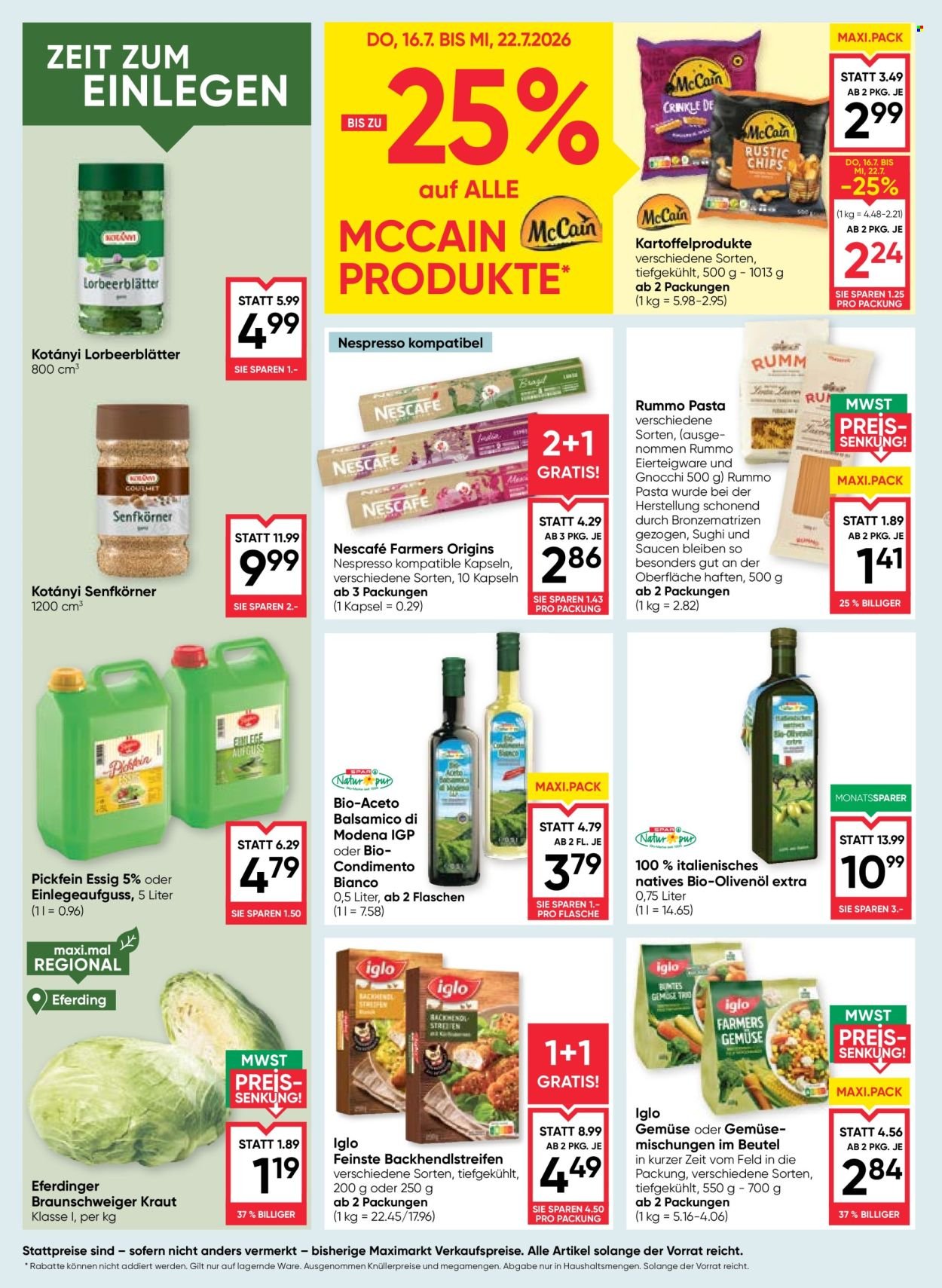 MAXIMARKT Flugblatt - Ab Donnerstag, 16.7.2026