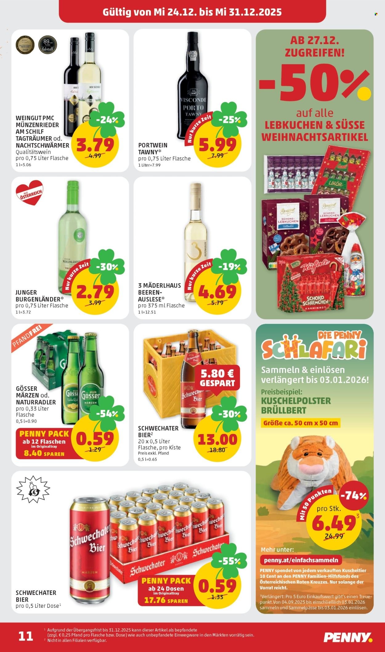 PENNY Flugblatt - Ab Mittwoch, 24.12.2025