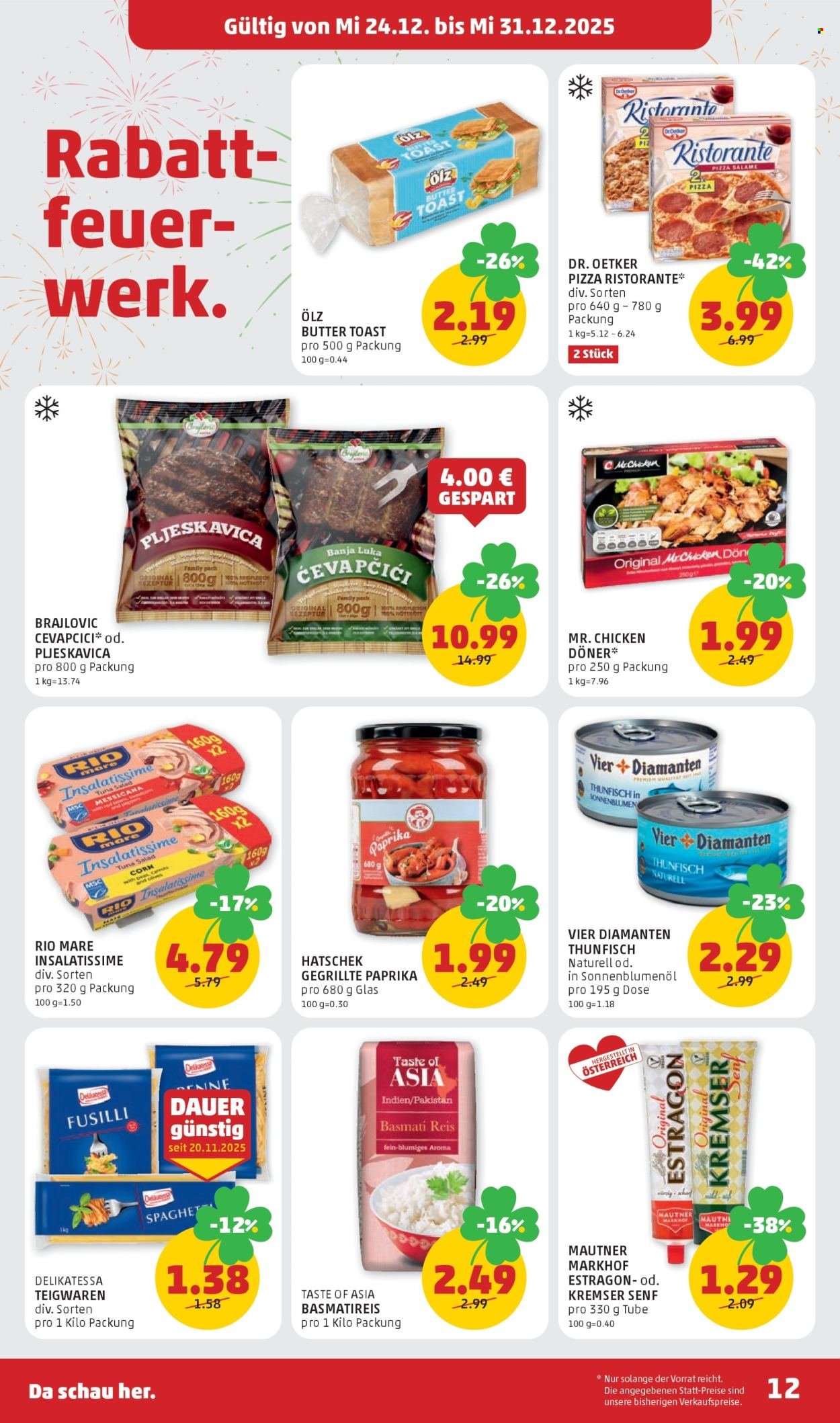 PENNY Flugblatt - Ab Mittwoch, 24.12.2025