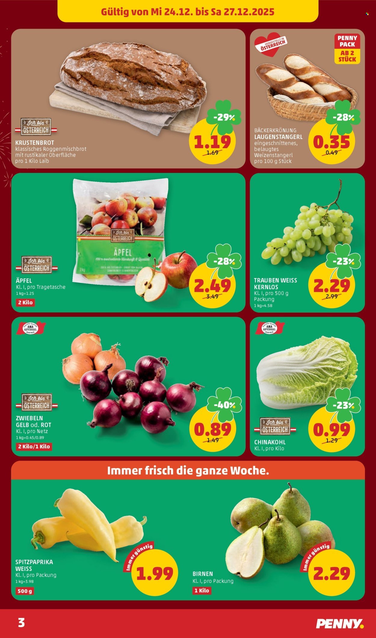 PENNY Flugblatt - Ab Mittwoch, 24.12.2025