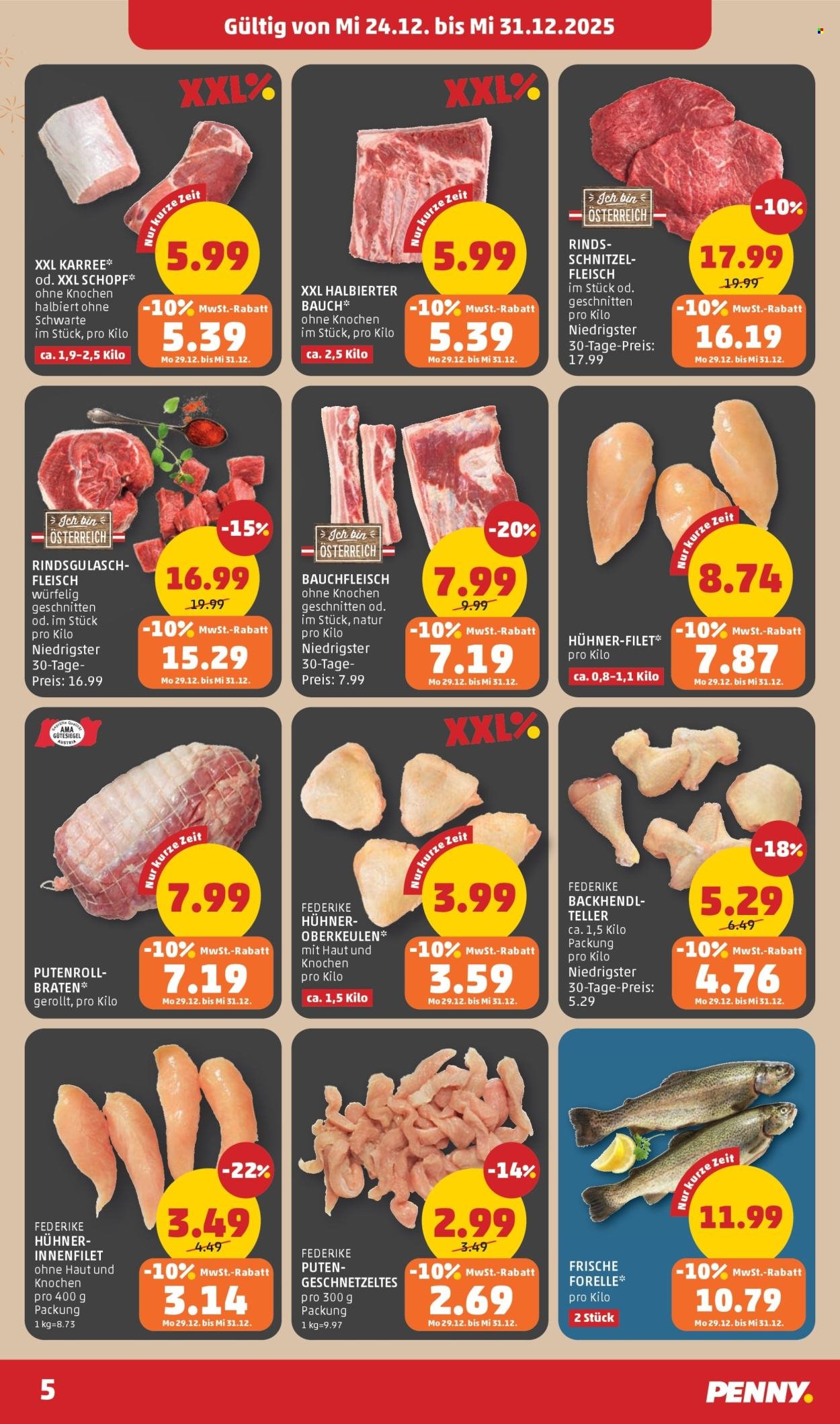 PENNY Flugblatt - Ab Mittwoch, 24.12.2025