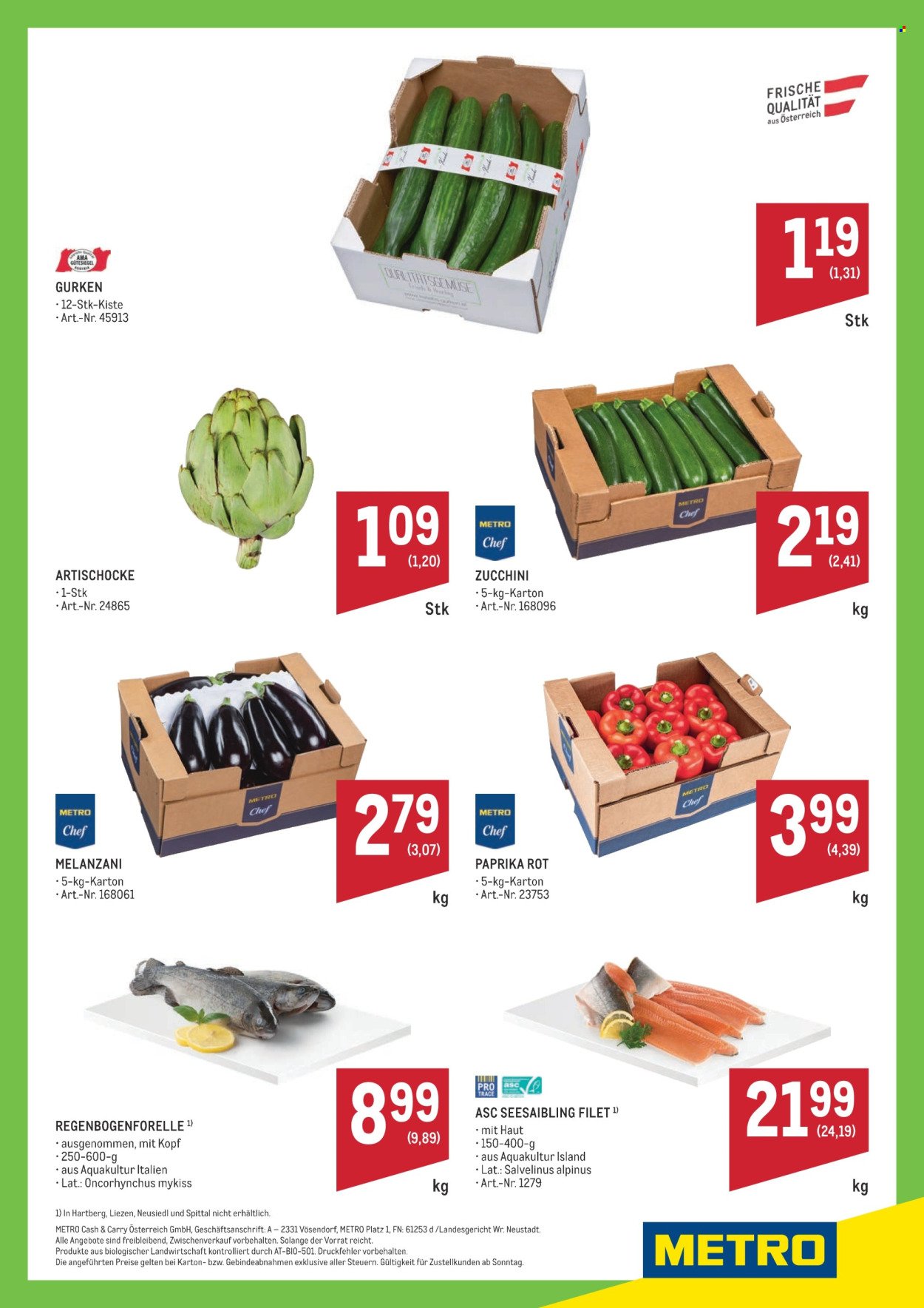 METRO Flugblatt - Ultrafrische Wochenhits KW14