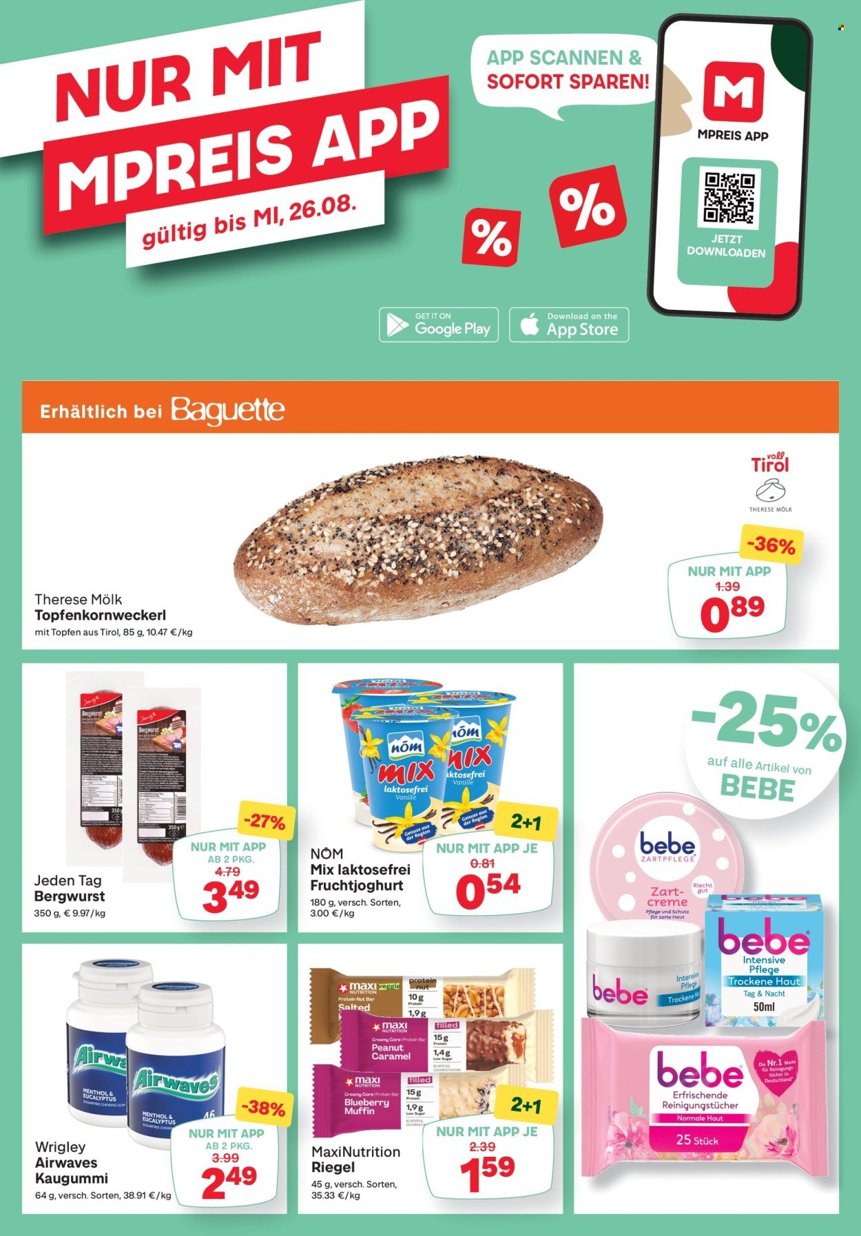MPREIS Flugblatt - Ab Donnerstag, 13.8.2026