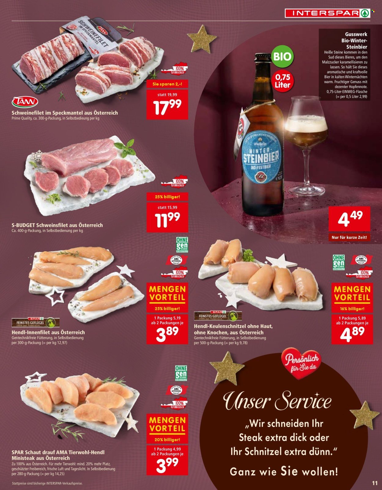 INTERSPAR Flugblatt - Sonderfolder Festtagstisch KW47