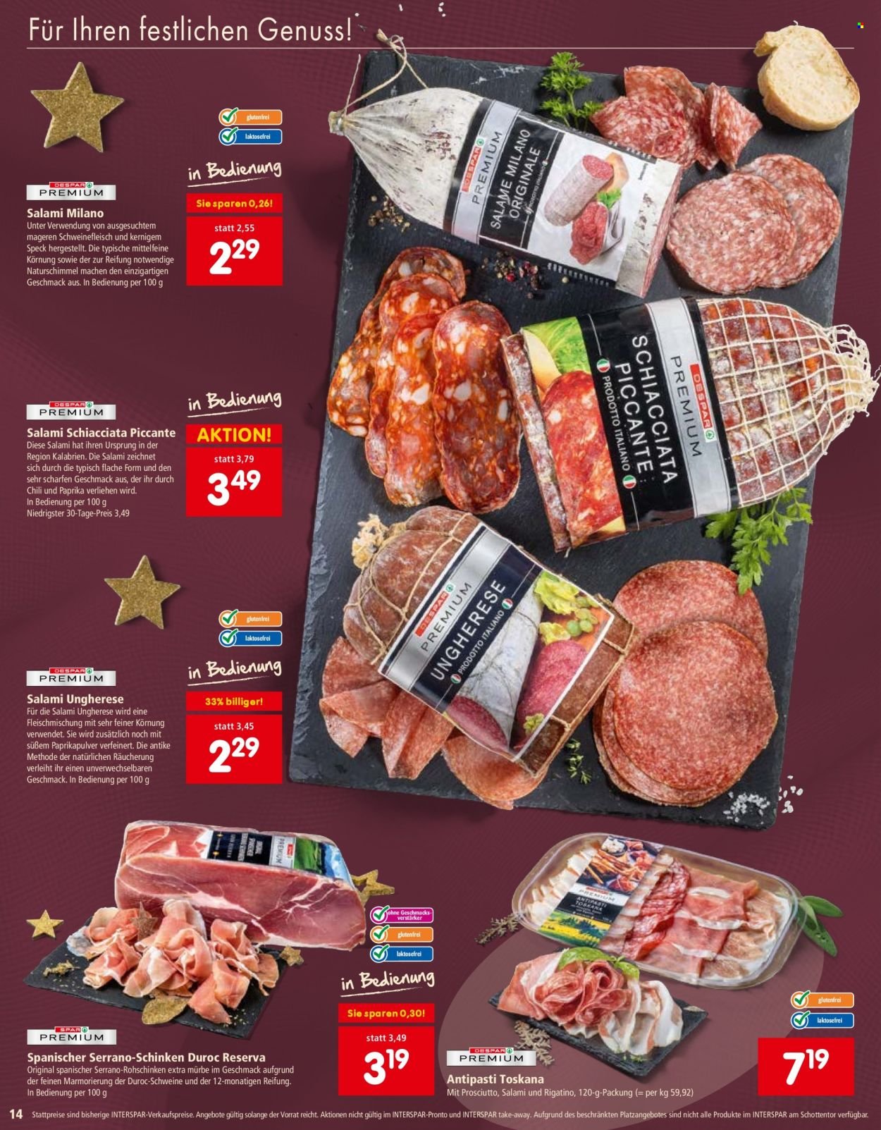 INTERSPAR Flugblatt - Sonderfolder Festtagstisch KW47