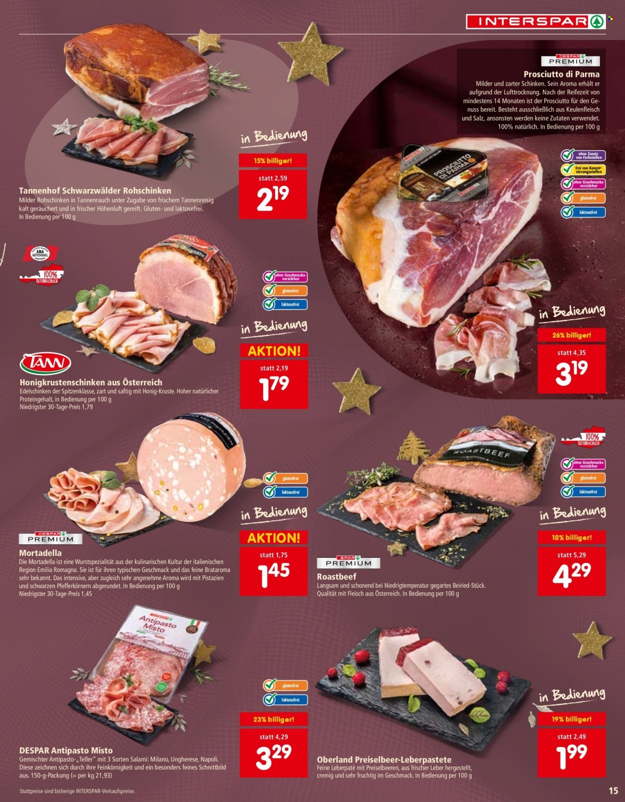 INTERSPAR Flugblatt - Sonderfolder Festtagstisch KW47