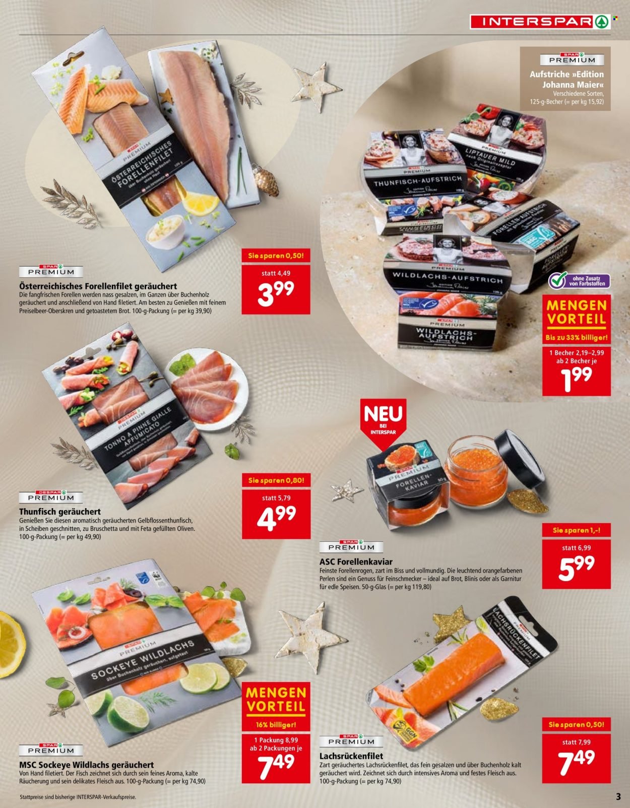 INTERSPAR Flugblatt - Sonderfolder Festtagstisch KW47