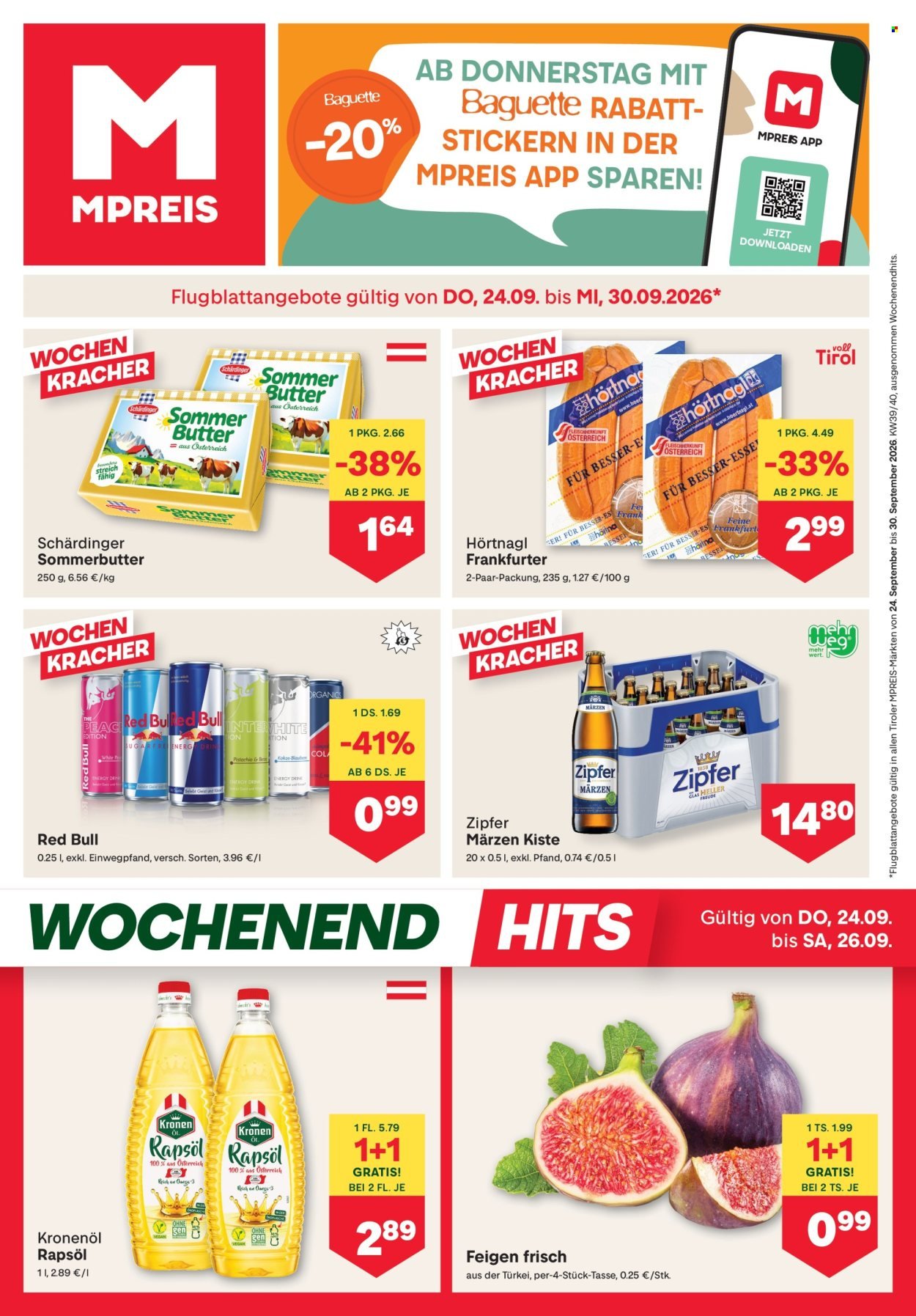 MPREIS Flugblatt - Ab Donnerstag, 24.9.2026