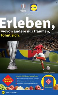 LIDL Flugblatt - Erleben, wovon andere nur träumen