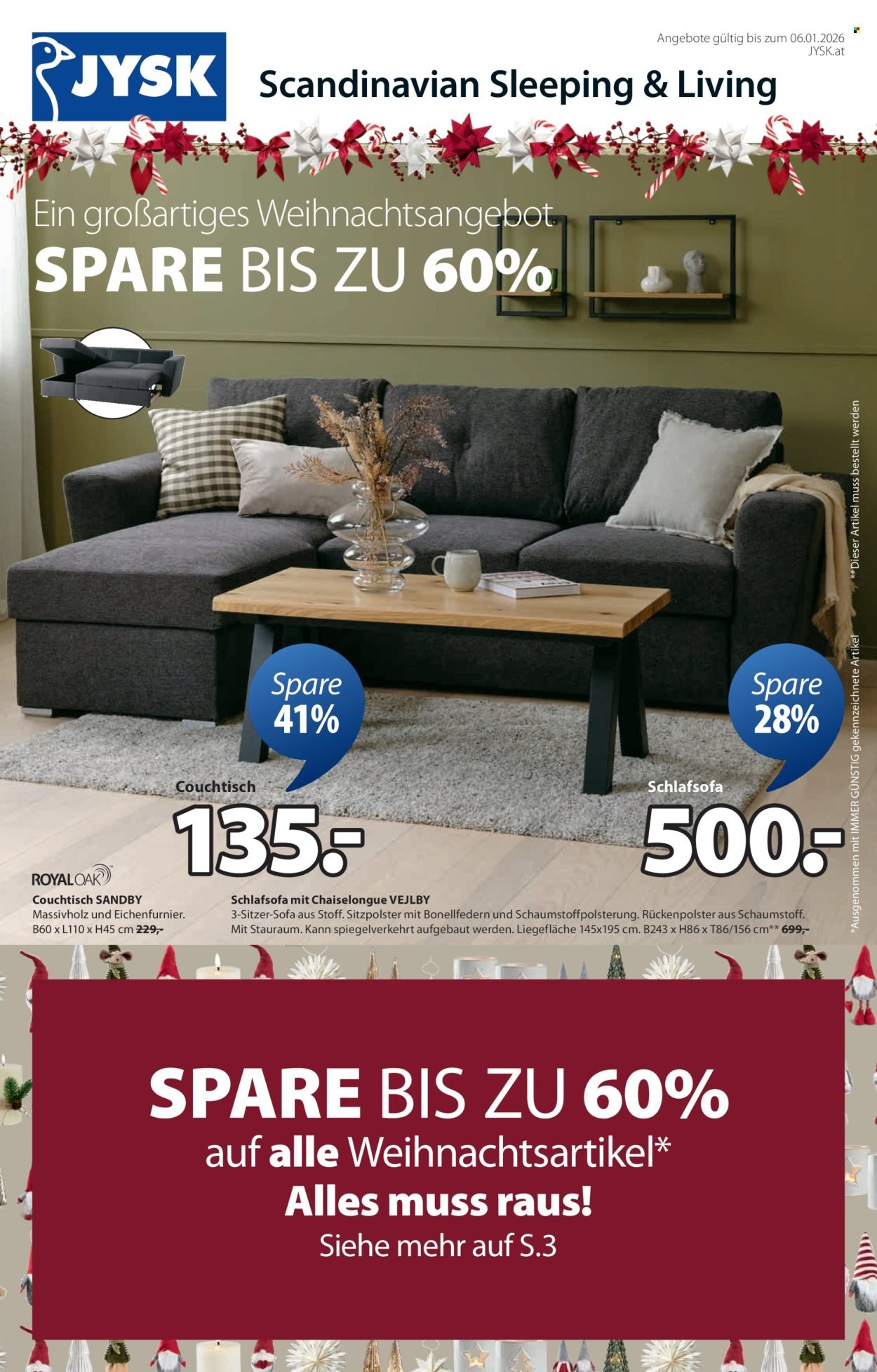 JYSK Flugblatt - Großartige Angebote (2025-12-10 - 2026-01-06) | 1