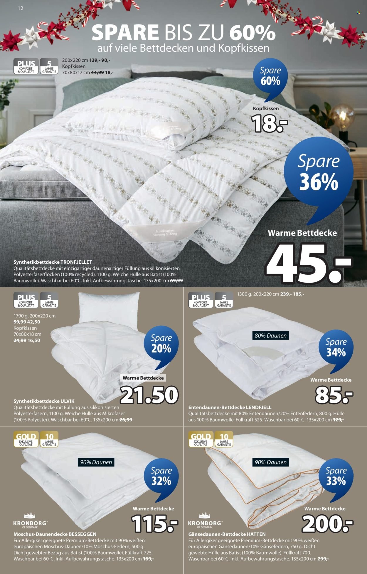 JYSK Flugblatt - Großartige Angebote (2025-12-10 - 2026-01-06) | 12