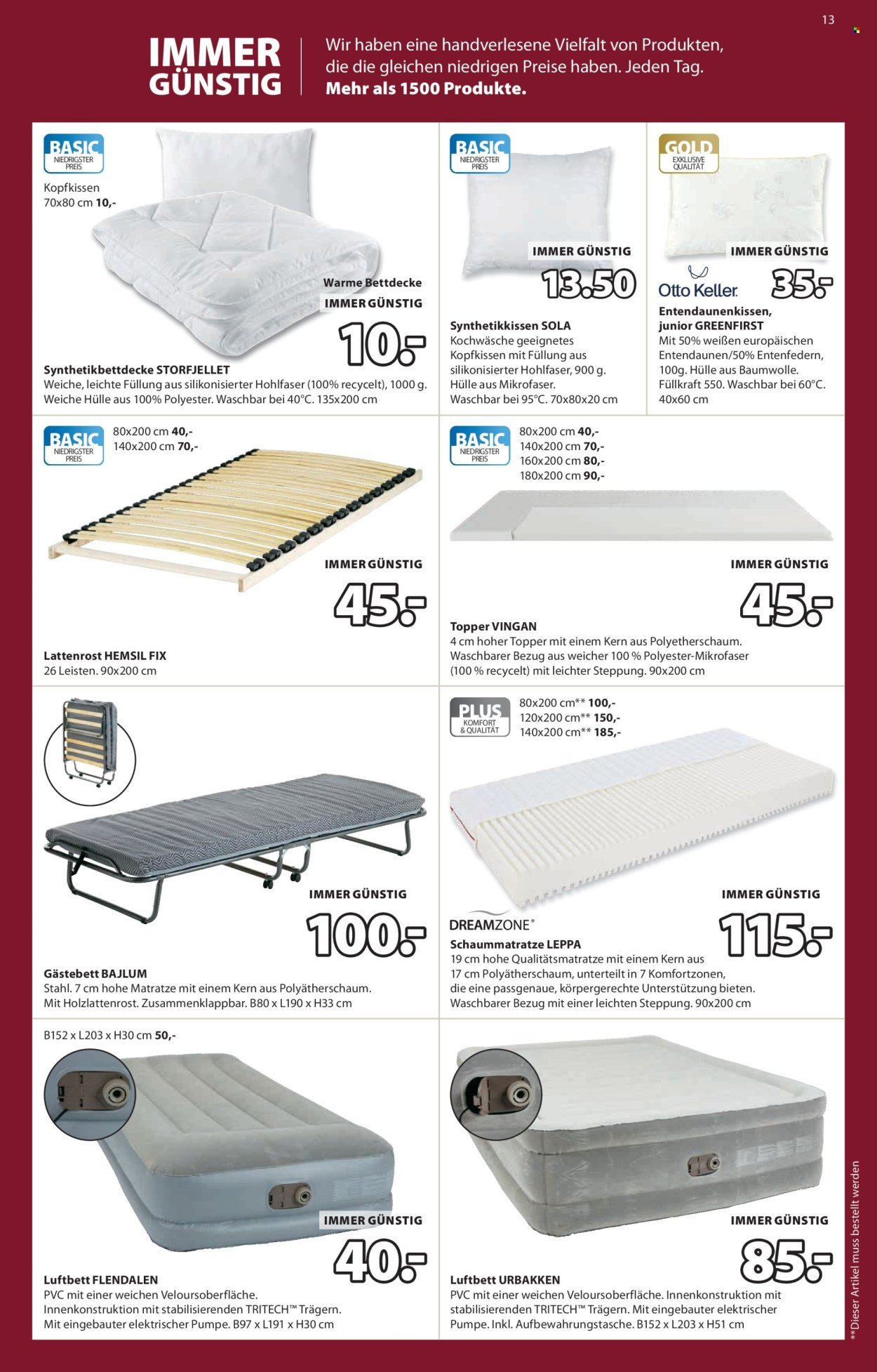 JYSK Flugblatt - Großartige Angebote (2025-12-10 - 2026-01-06) | 13