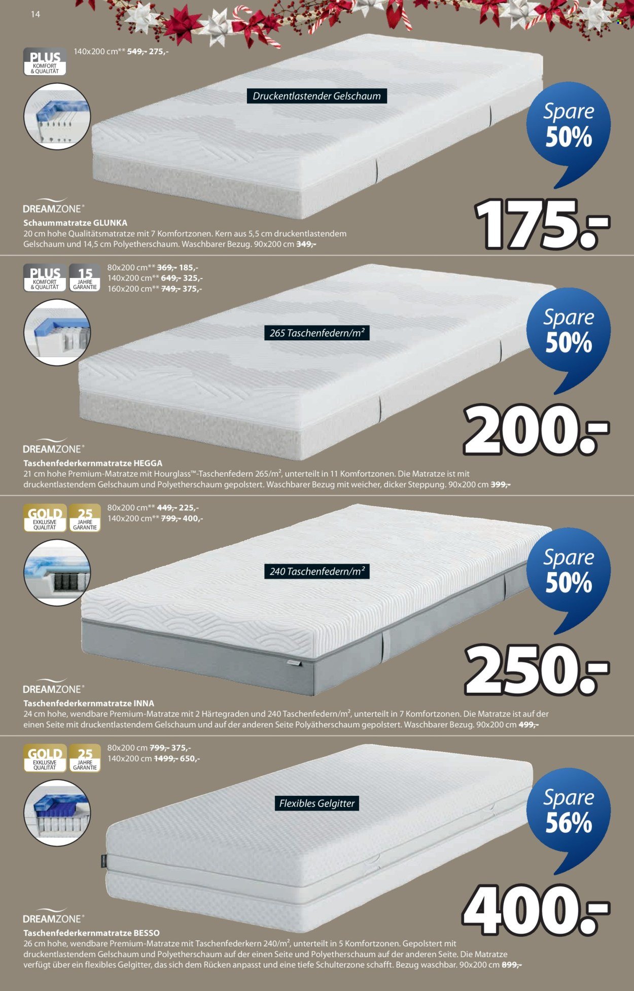 JYSK Flugblatt - Großartige Angebote (2025-12-10 - 2026-01-06) | 14