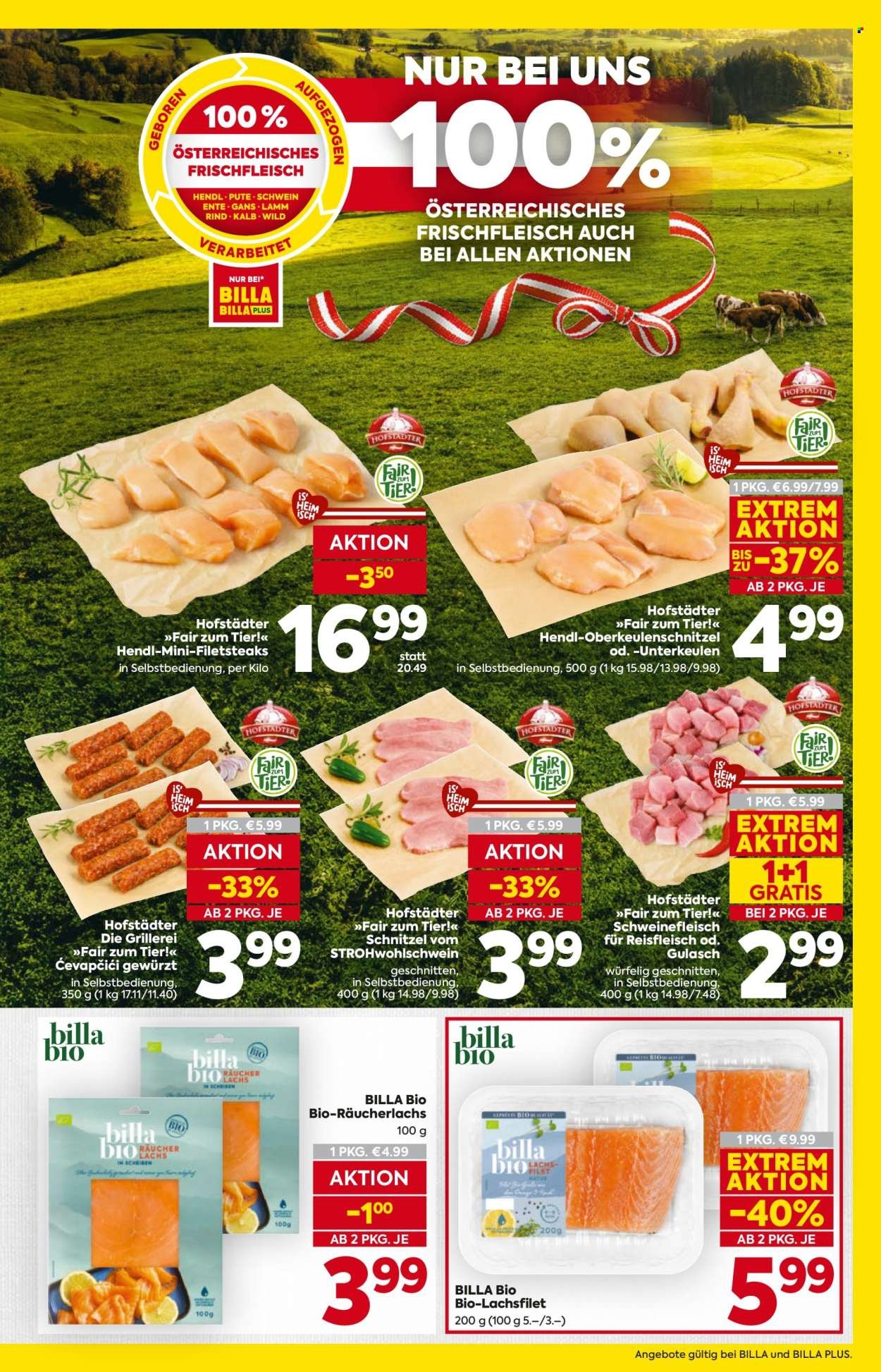 BILLA Flugblatt - Ab Donnerstag, 17.9.2026
