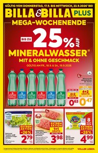 BILLA Flugblatt - Ab Donnerstag, 17.9.2026