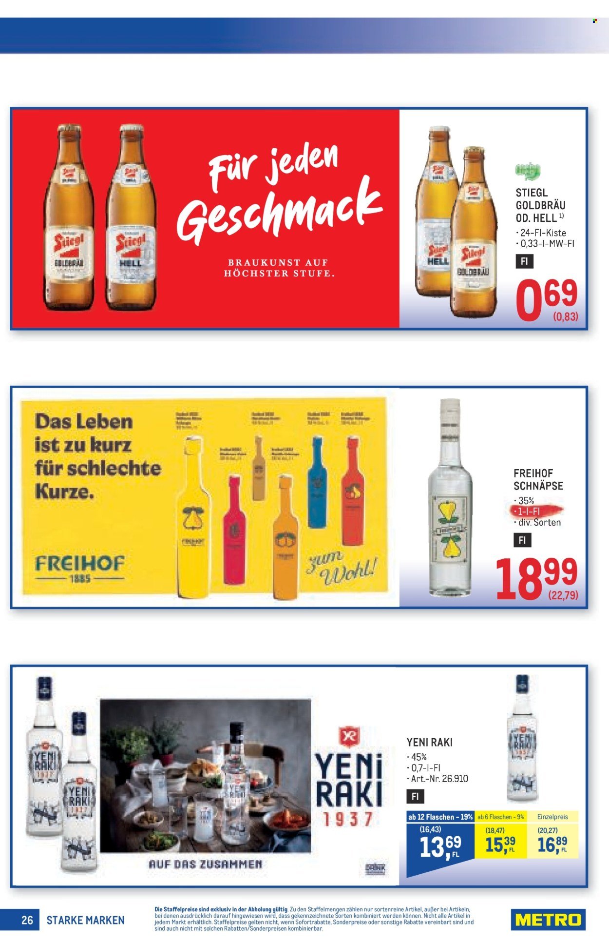 METRO Flugblatt - Starke Marken