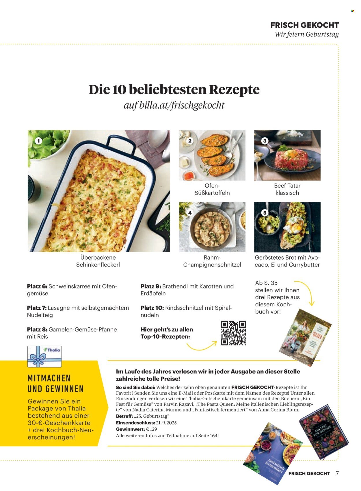 BILLA Flugblatt - Ab Montag, 1.9.2025 (2025-09-01 - 2025-09-30)