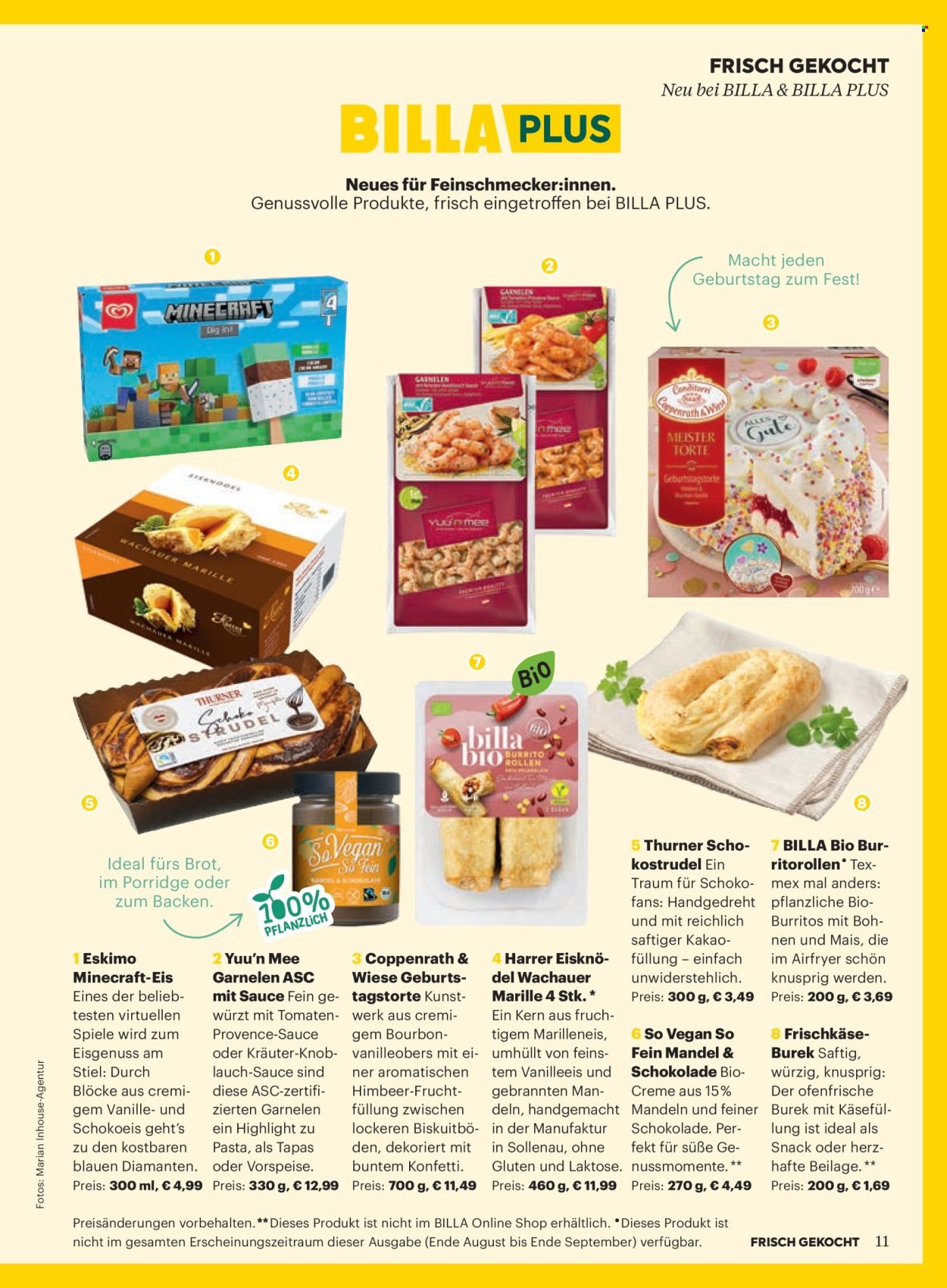 BILLA Flugblatt - Ab Montag, 1.9.2025 (2025-09-01 - 2025-09-30)