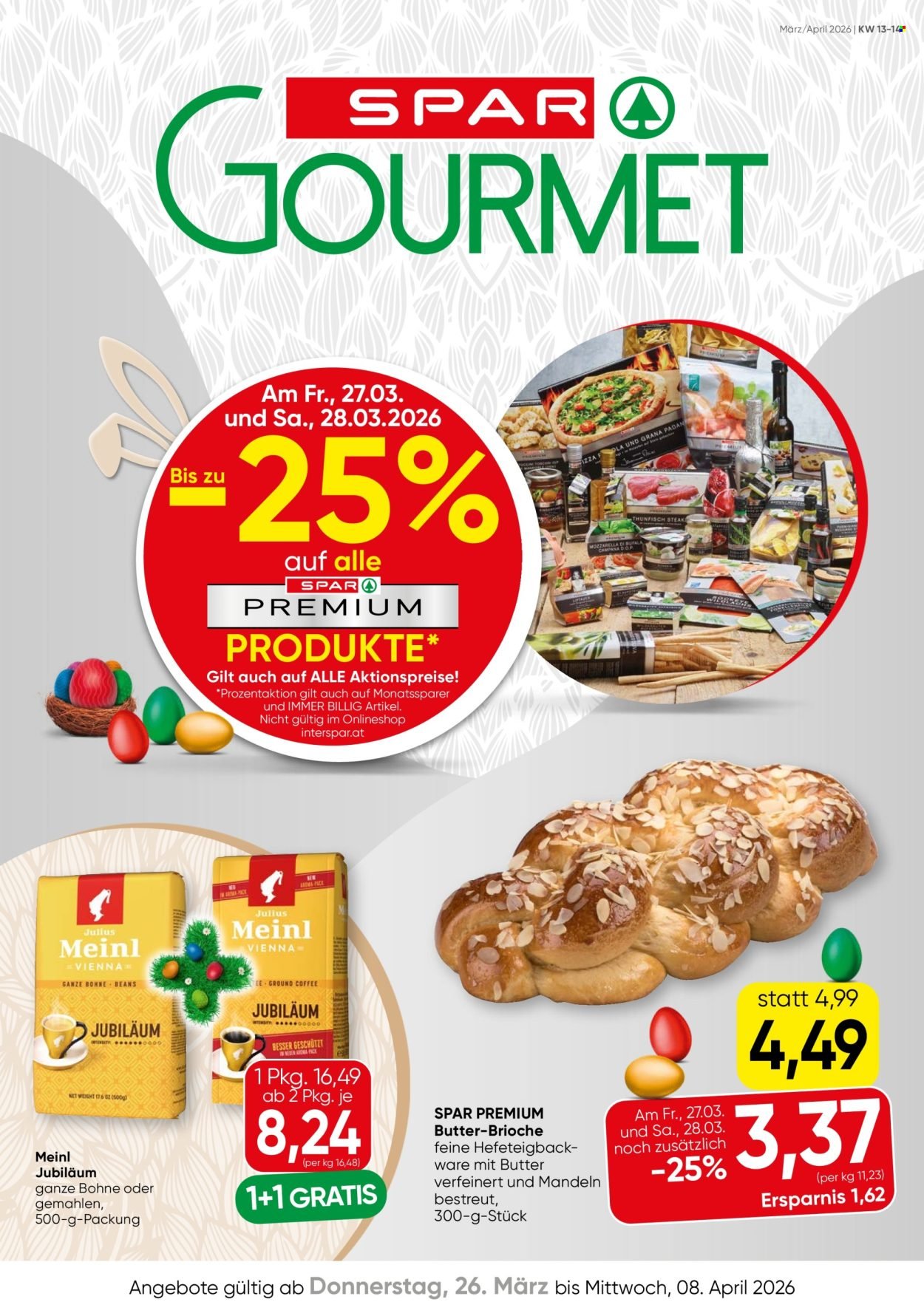SPAR Flugblatt - Gourmet