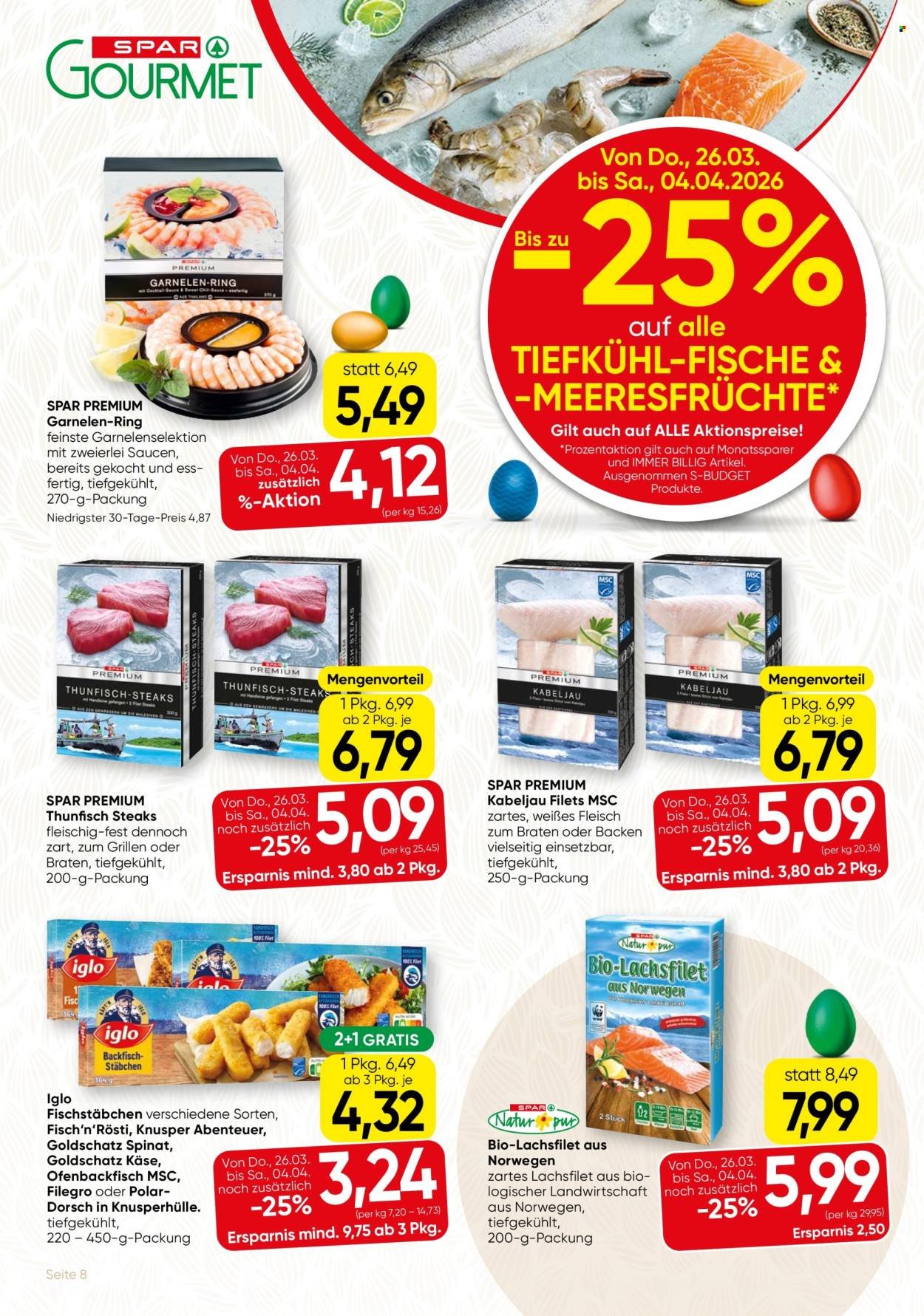 SPAR Flugblatt - Gourmet
