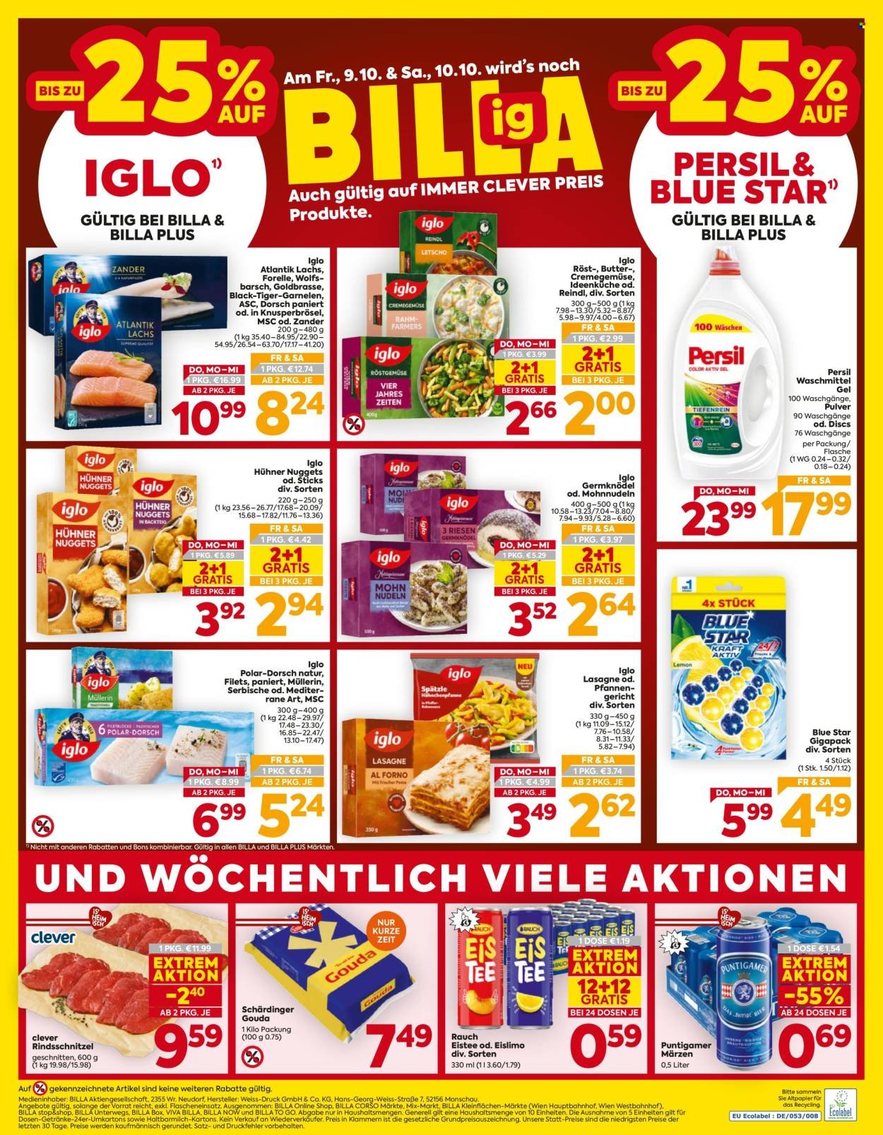 BILLA Flugblatt - Ab Donnerstag, 8.10.2026