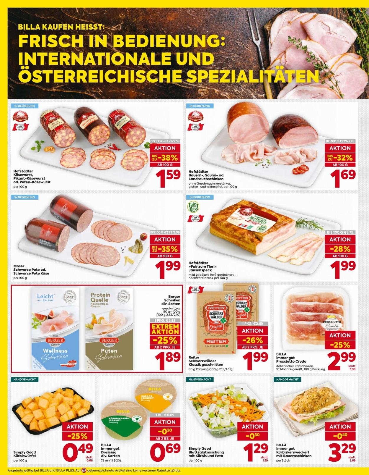 BILLA Flugblatt - Ab Donnerstag, 8.10.2026