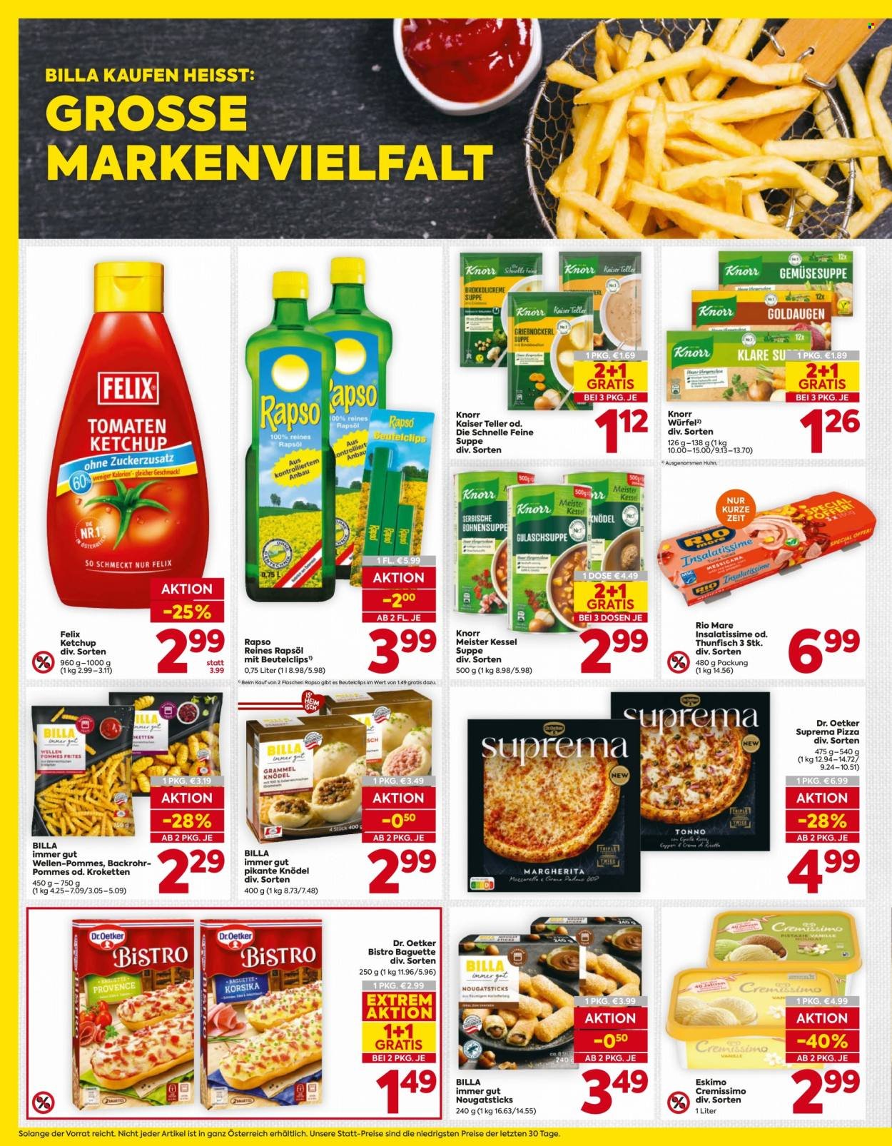 BILLA Flugblatt - Ab Donnerstag, 8.10.2026