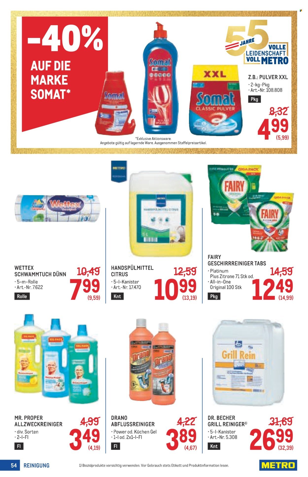 METRO Flugblatt - Profi