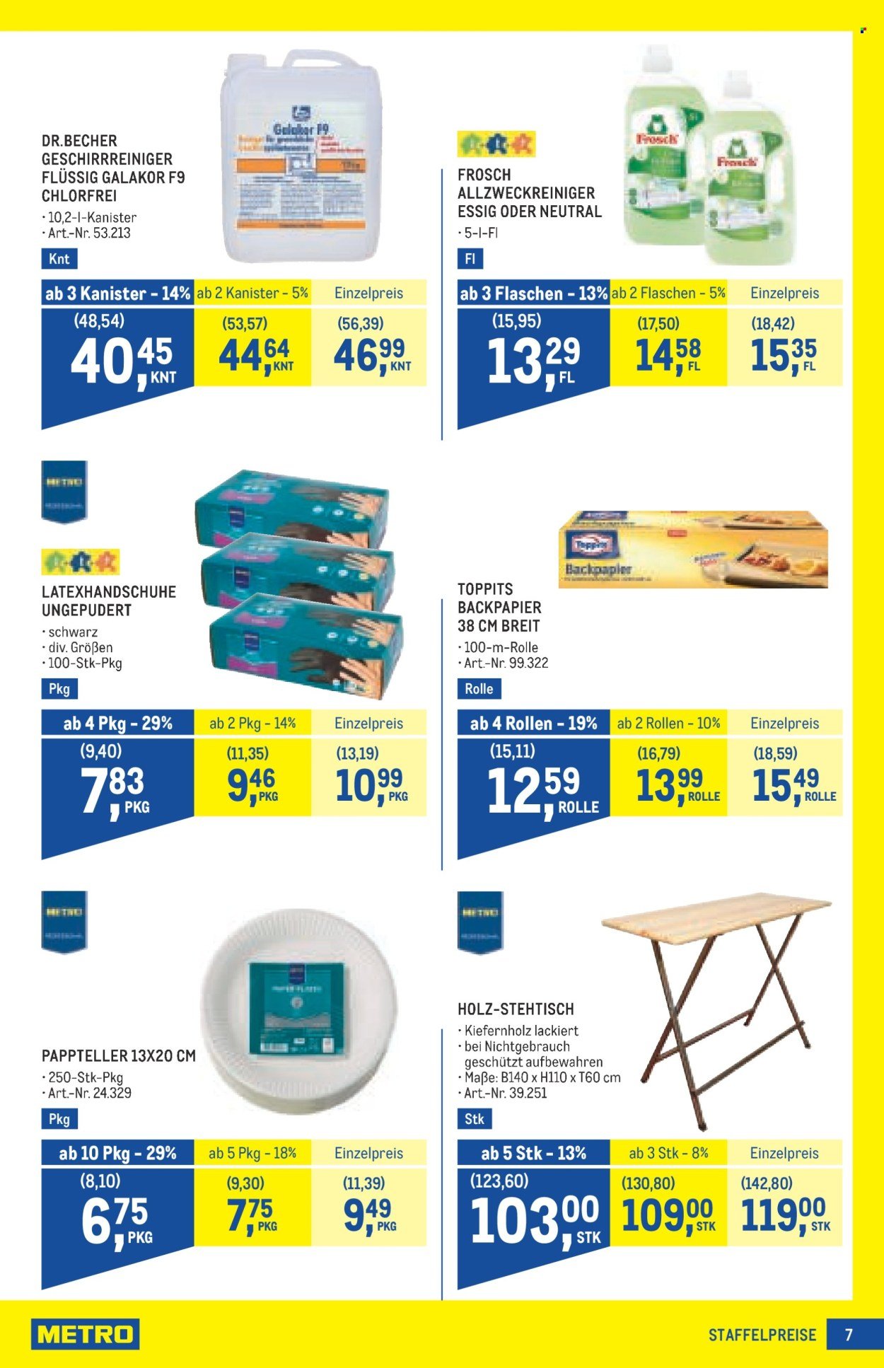 METRO Flugblatt - Profi