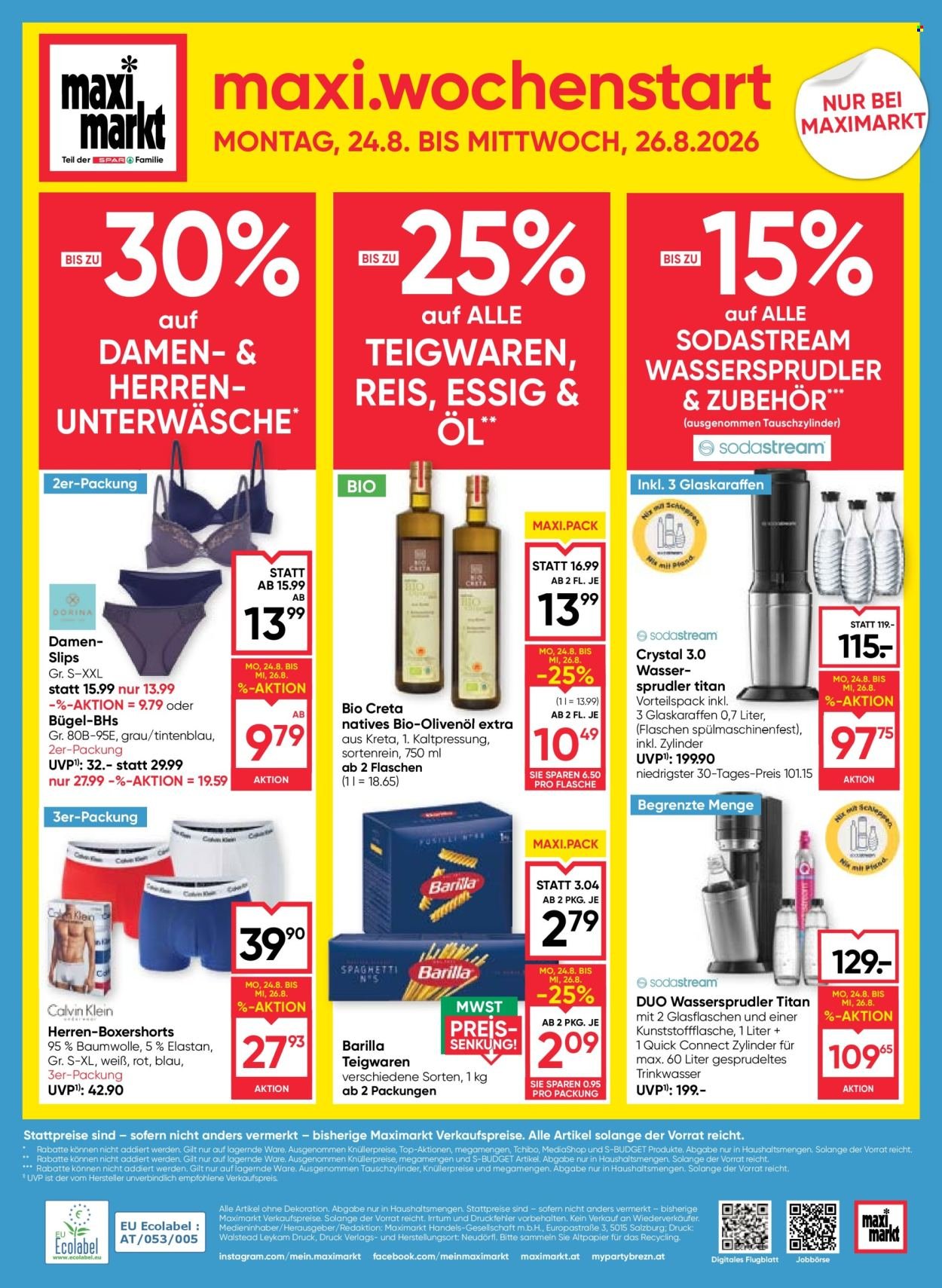 MAXIMARKT Flugblatt - Ab Donnerstag, 20.8.2026