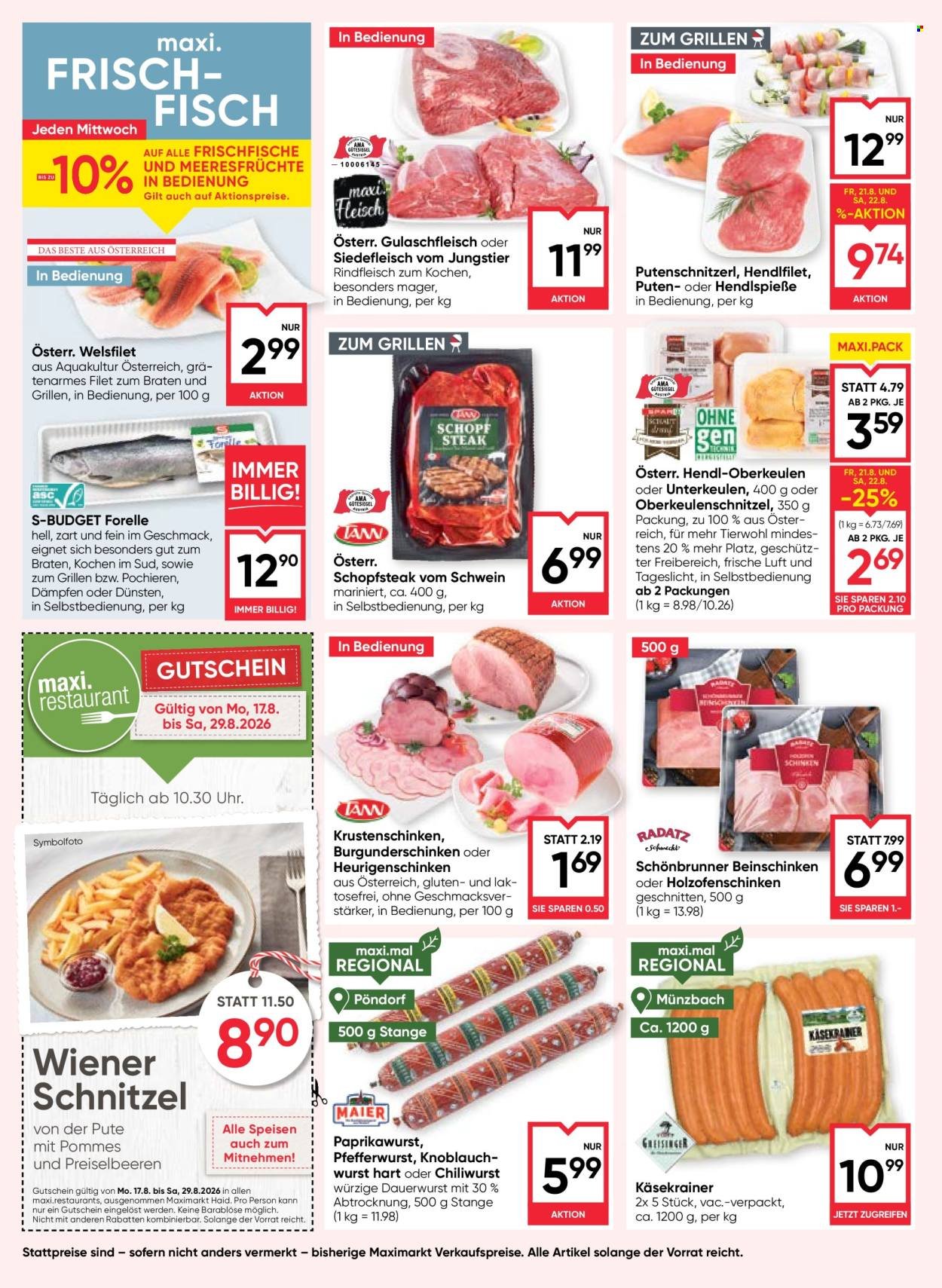 MAXIMARKT Flugblatt - Ab Donnerstag, 20.8.2026