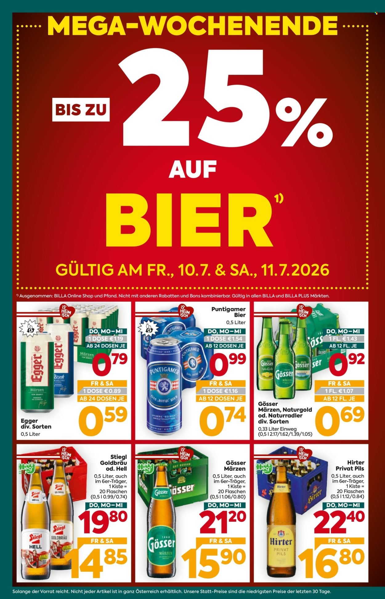 BILLA PLUS Flugblatt - Ab Donnerstag, 9.7.2026