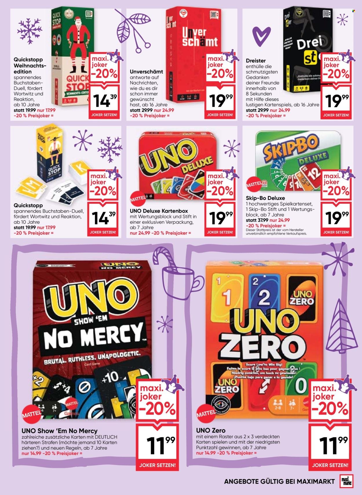 MAXIMARKT Flugblatt - Ab Donnerstag, 4.12.2025