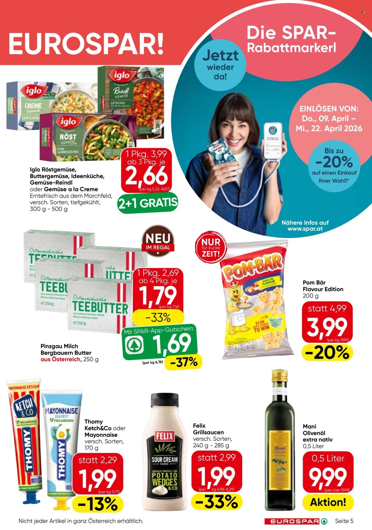 EUROSPAR Flugblatt - KW 15 - Wien, Niederösterreich, Burgenland