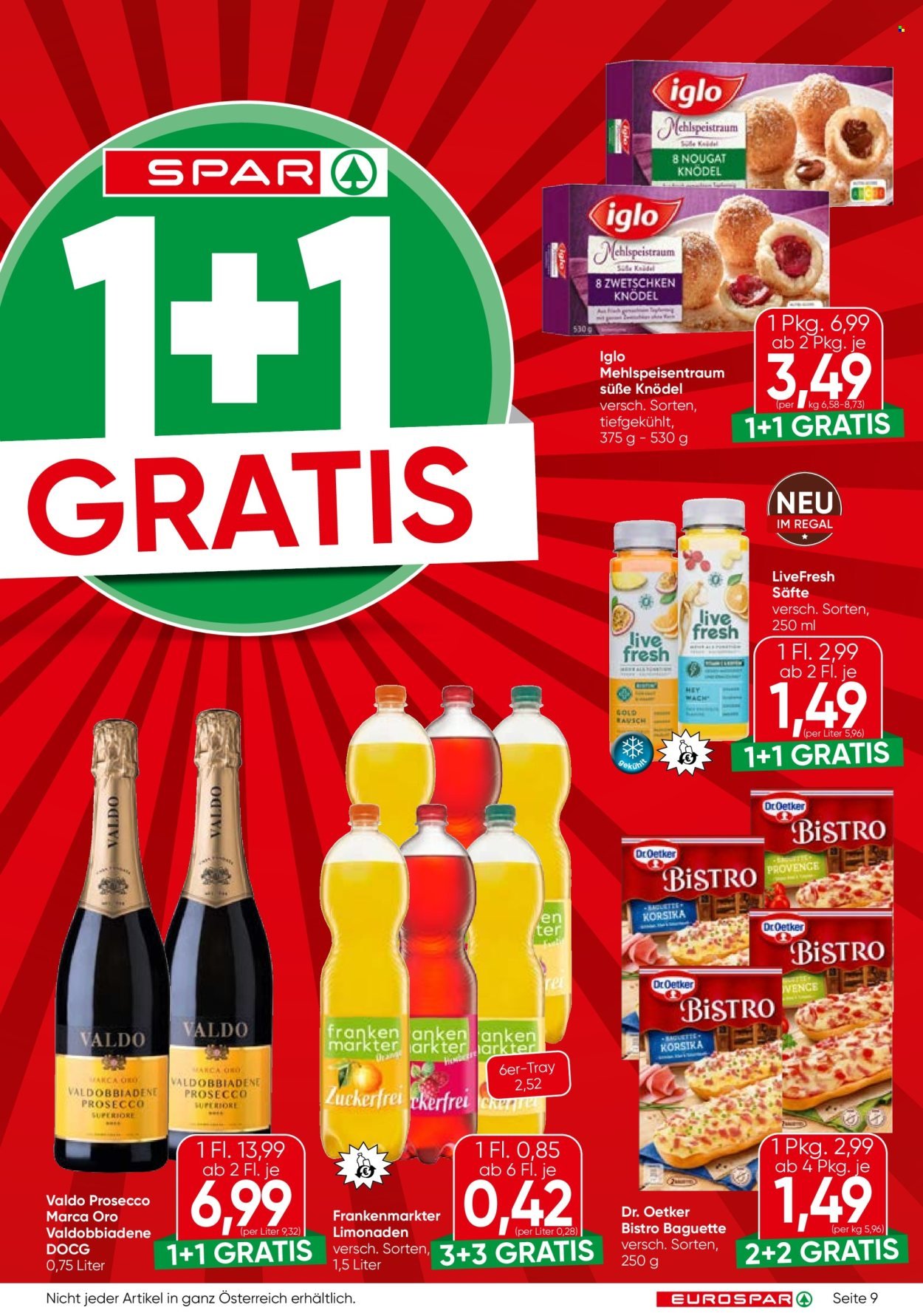 EUROSPAR Flugblatt - KW 15 - Wien, Niederösterreich, Burgenland