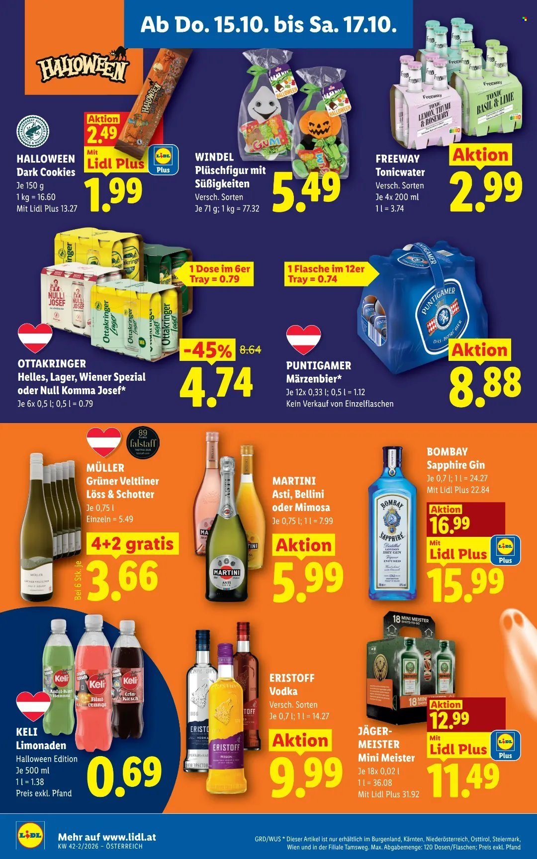 LIDL Flugblatt - Ab Donnerstag, 15.10.2026