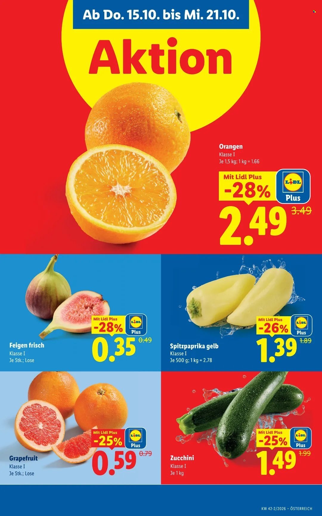 LIDL Flugblatt - Ab Donnerstag, 15.10.2026