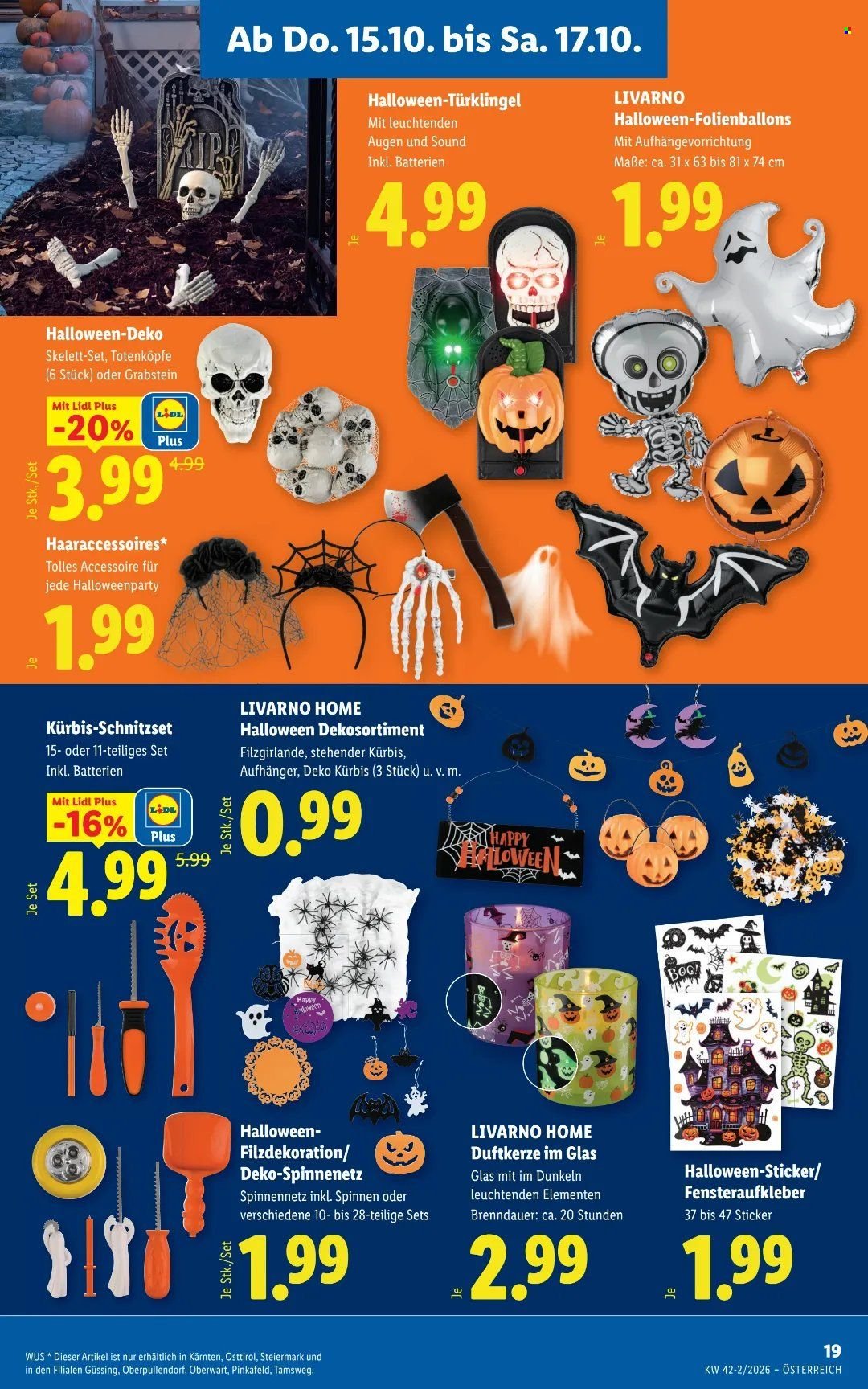 LIDL Flugblatt - Ab Donnerstag, 15.10.2026