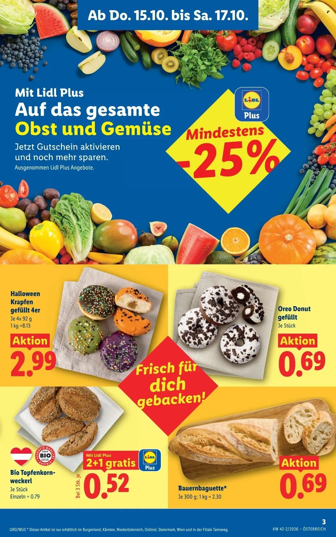 LIDL Flugblatt - Ab Donnerstag, 15.10.2026