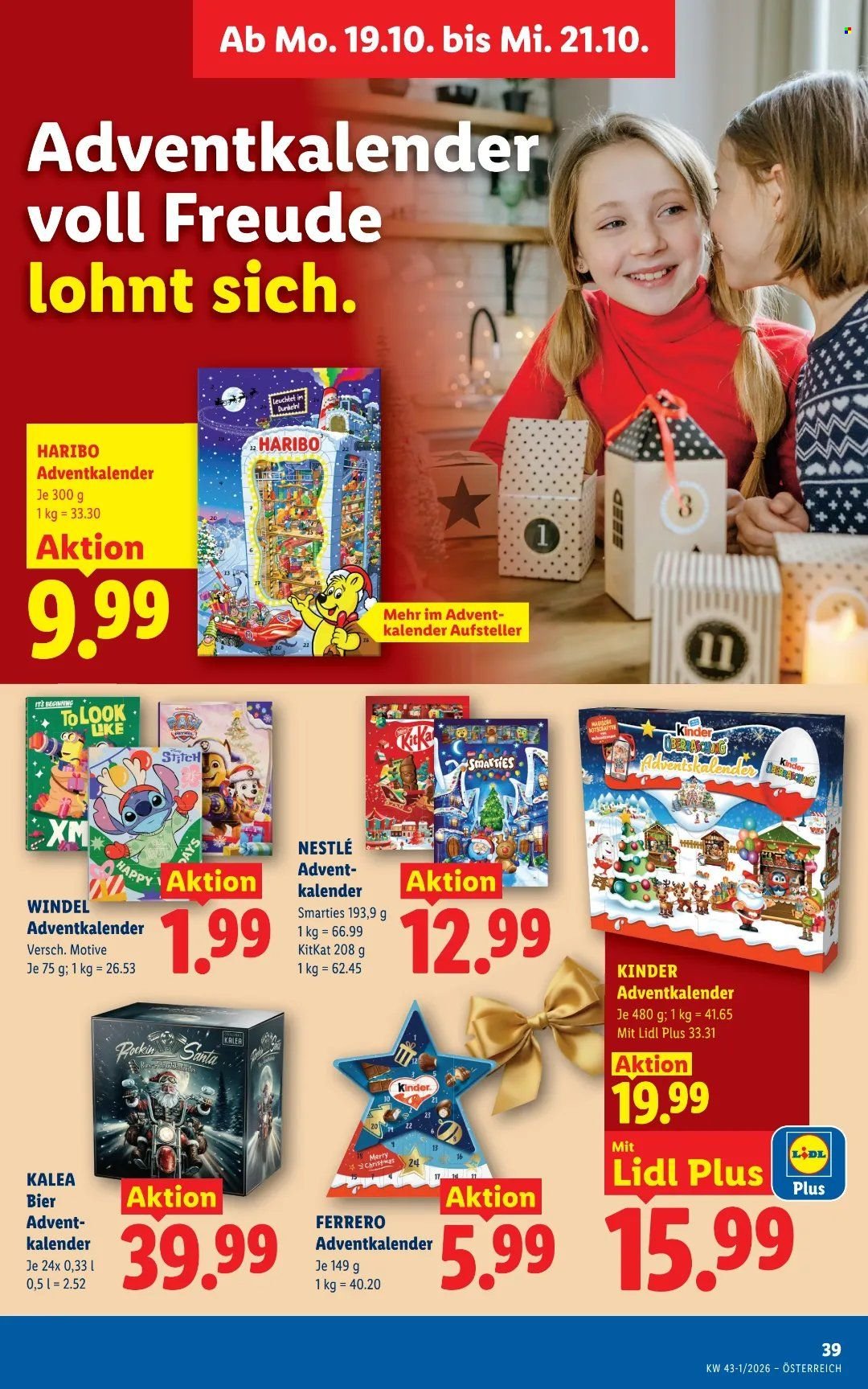 LIDL Flugblatt - Ab Donnerstag, 15.10.2026