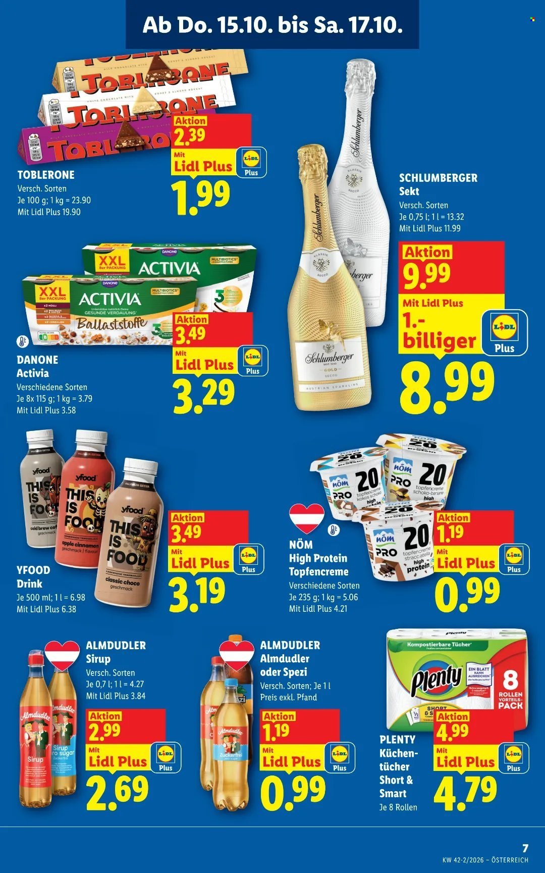 LIDL Flugblatt - Ab Donnerstag, 15.10.2026