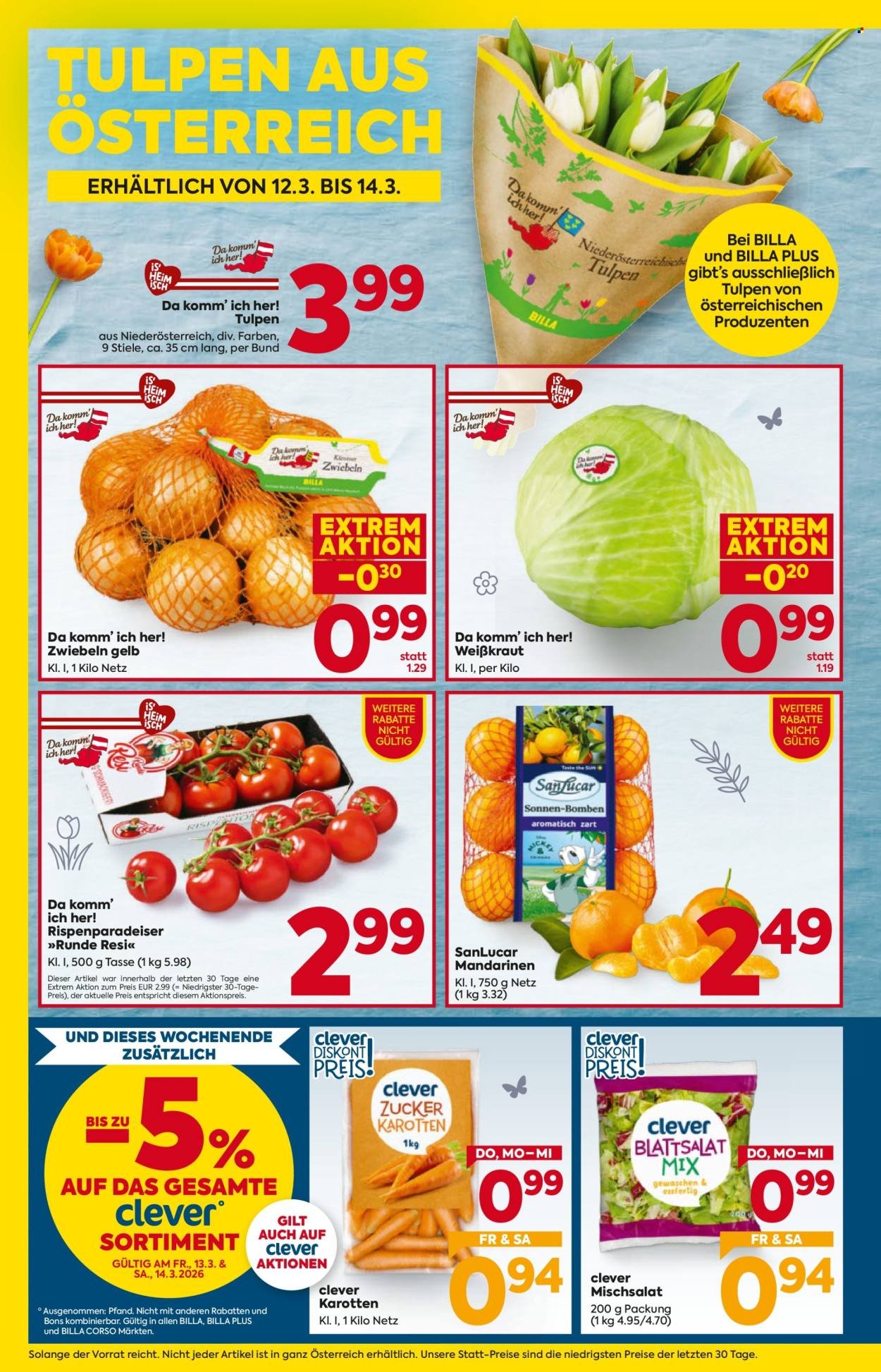 BILLA Flugblatt - Ab Donnerstag, 12.3.2026