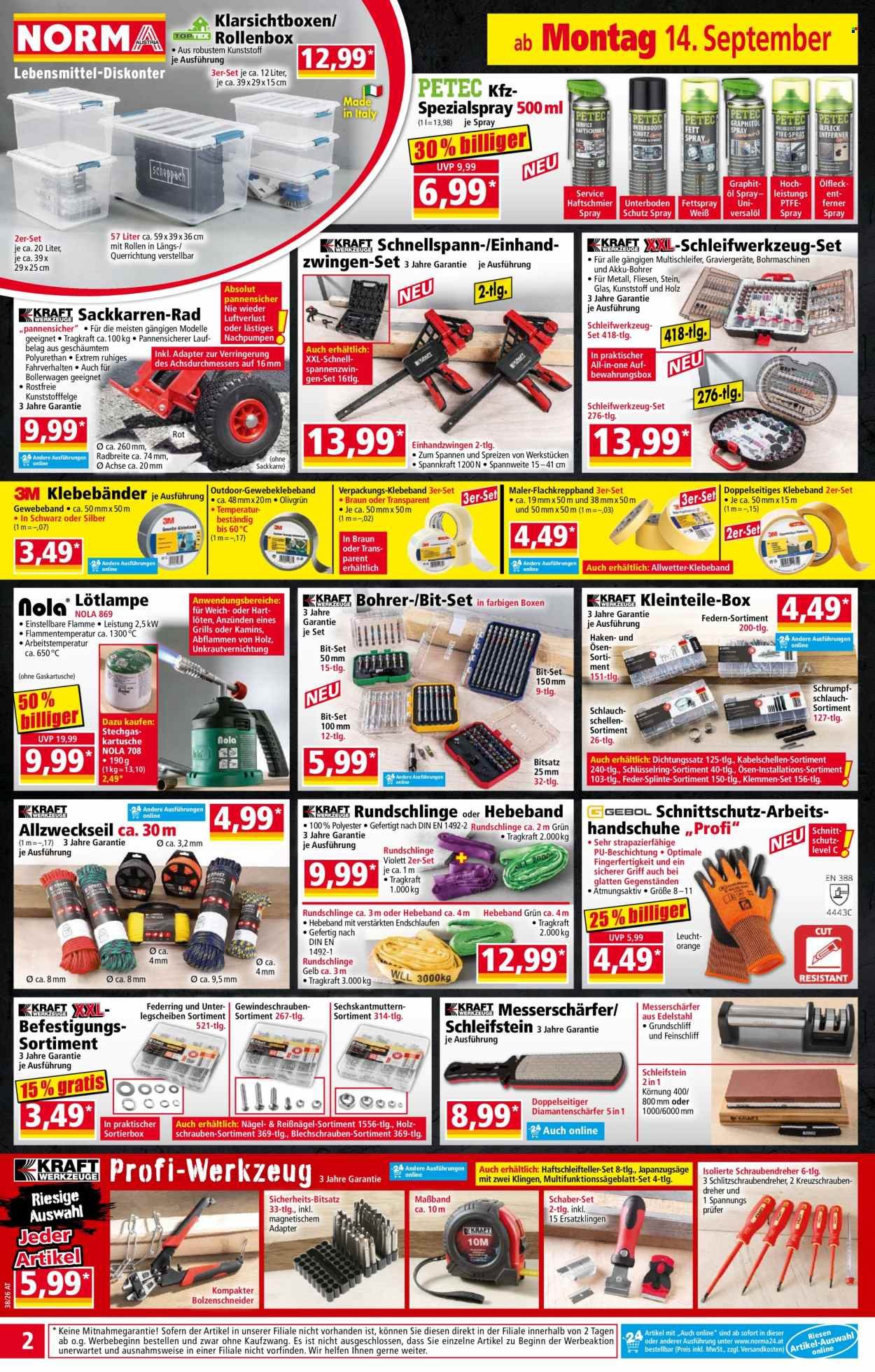 NORMA Flugblatt - Ab Montag, 14.9.2026