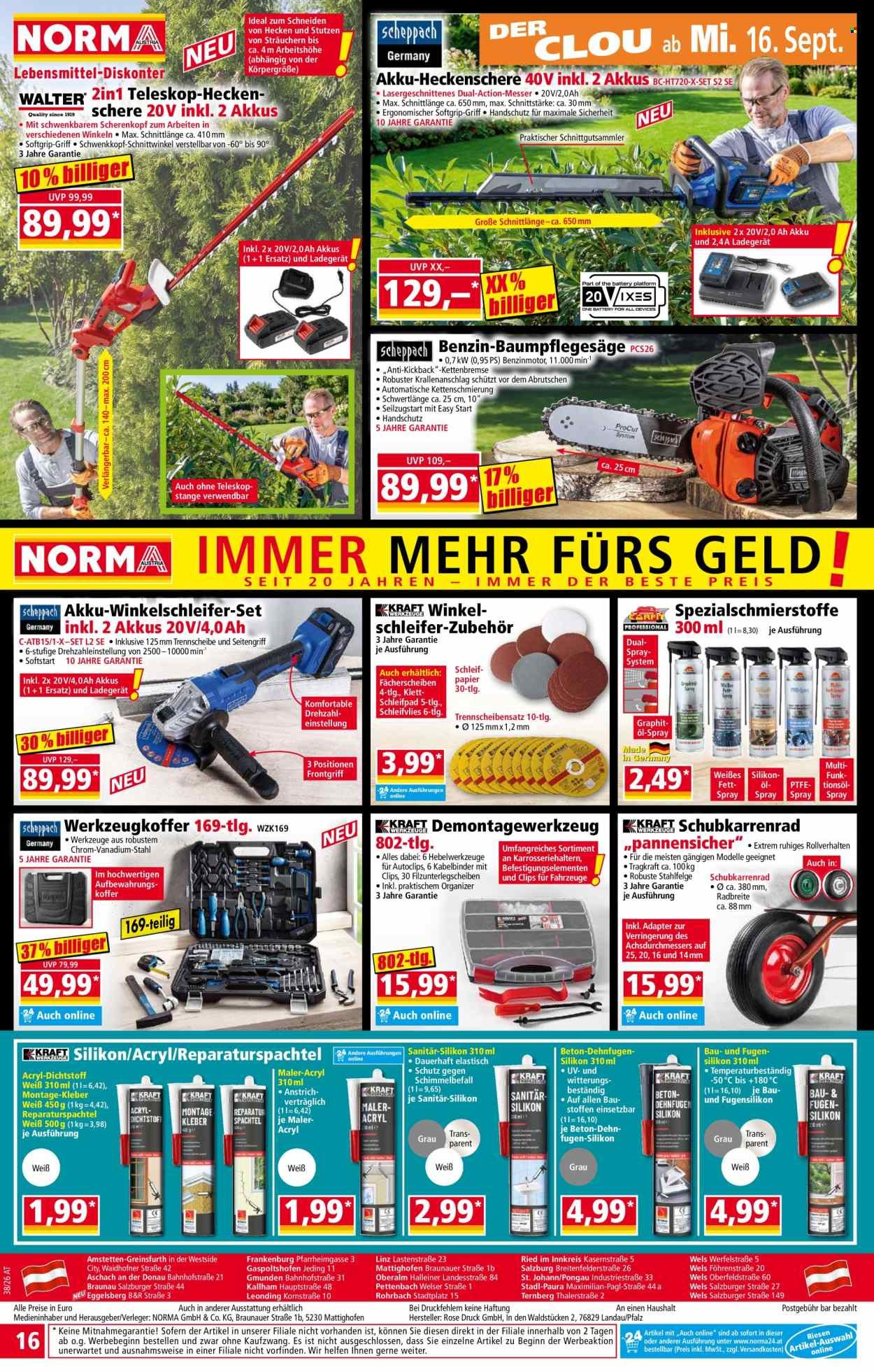 NORMA Flugblatt - Ab Montag, 14.9.2026