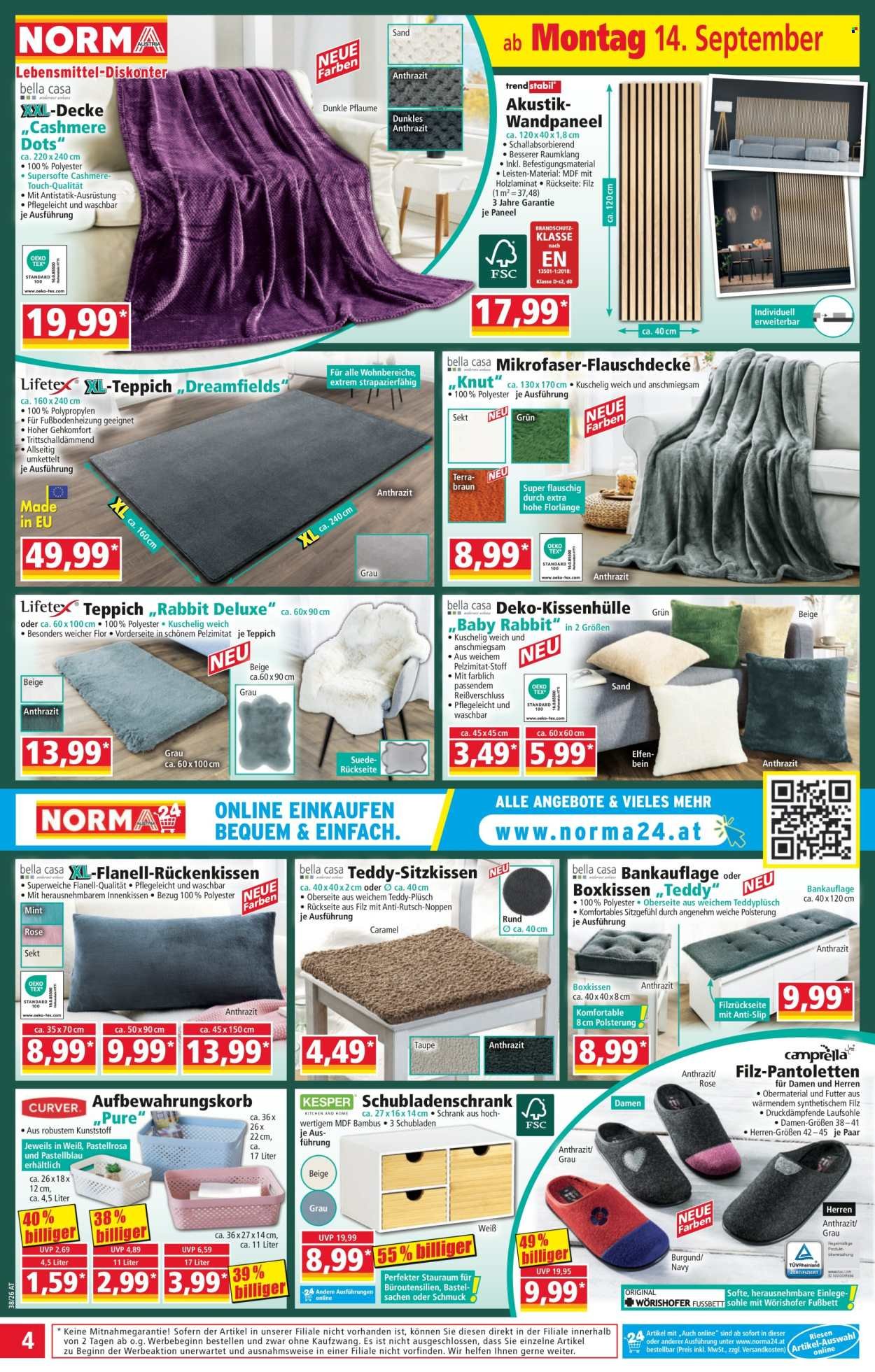 NORMA Flugblatt - Ab Montag, 14.9.2026
