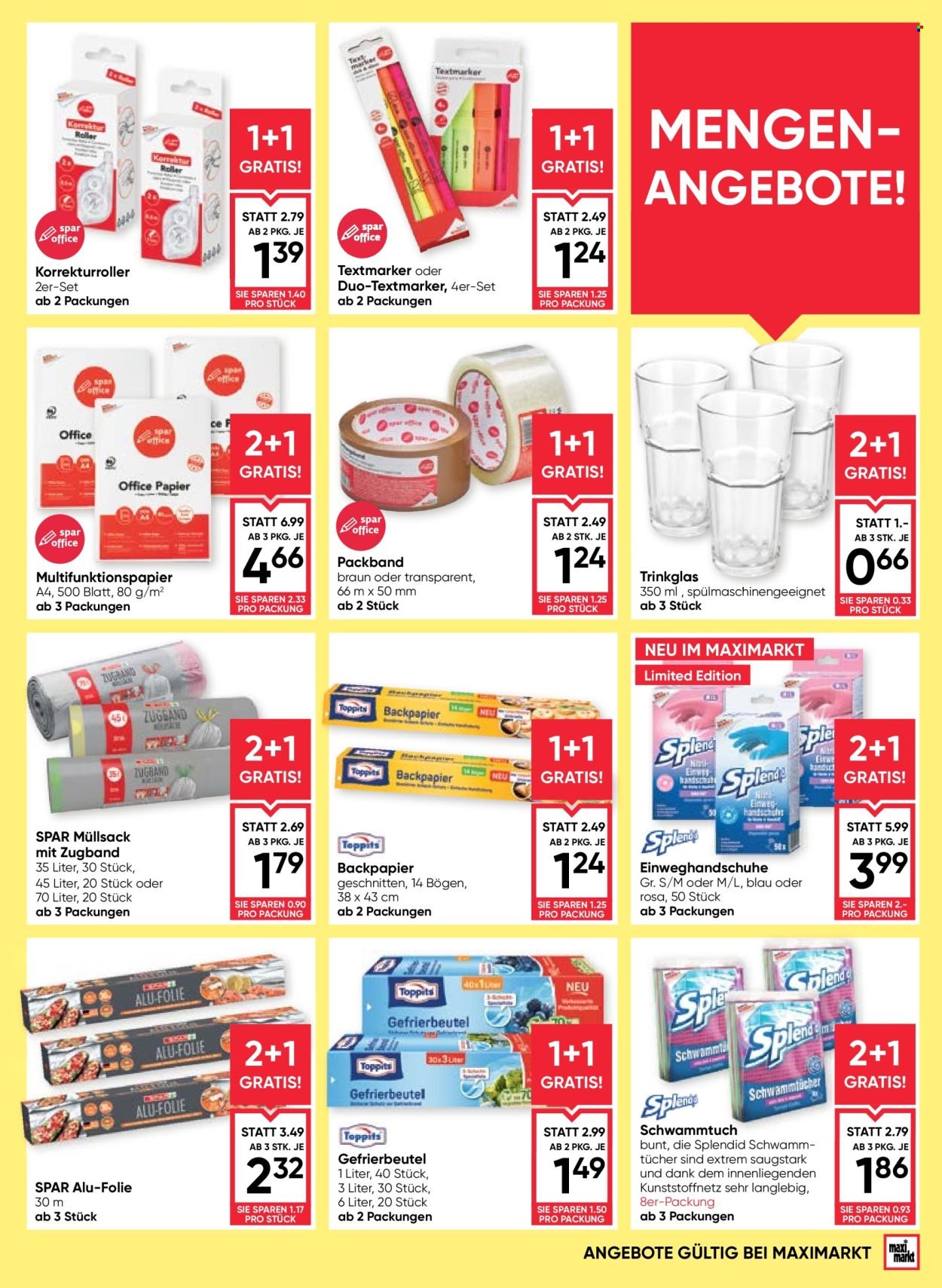 MAXIMARKT Flugblatt - Ab Donnerstag, 9.4.2026