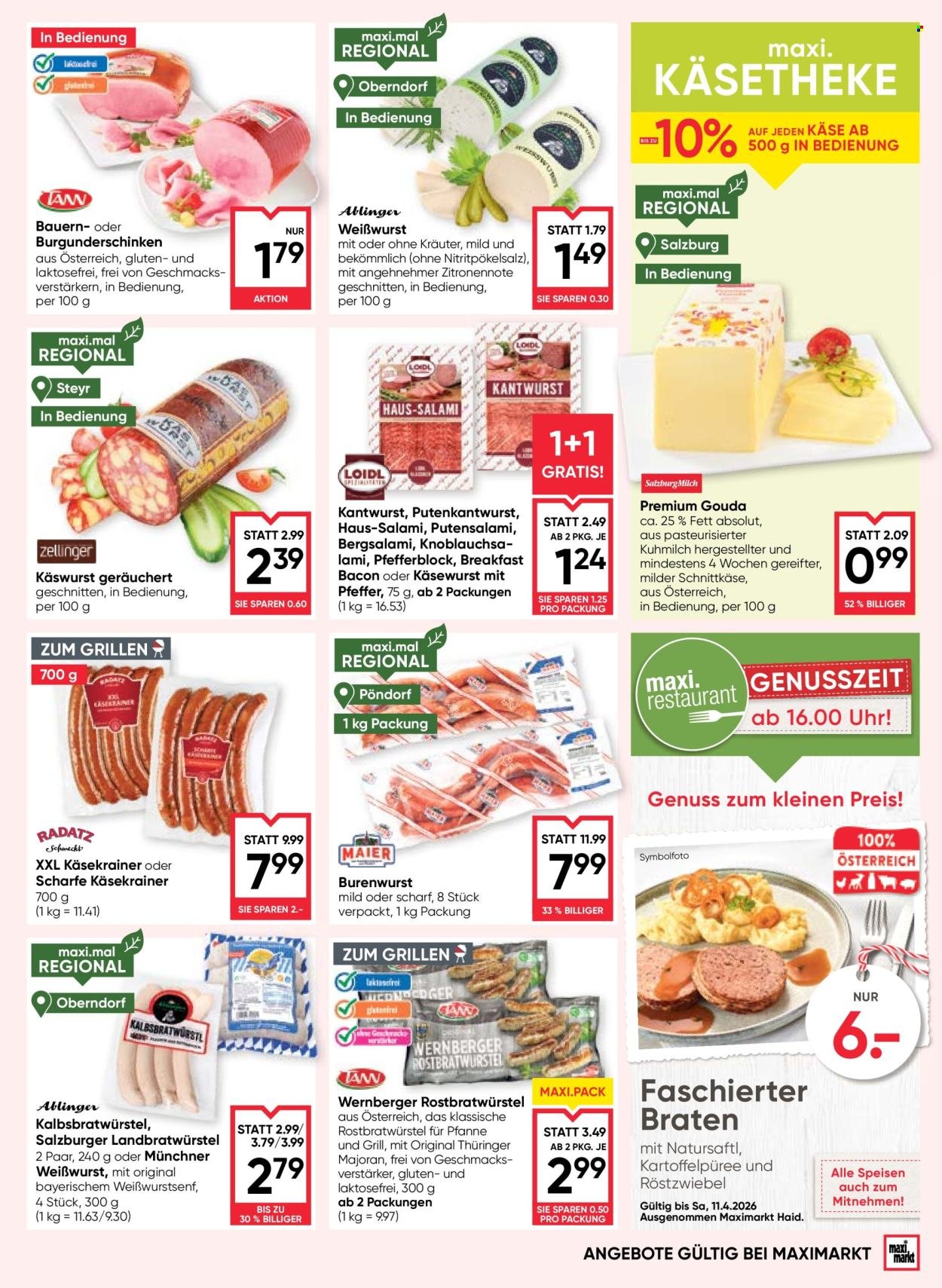 MAXIMARKT Flugblatt - Ab Donnerstag, 9.4.2026