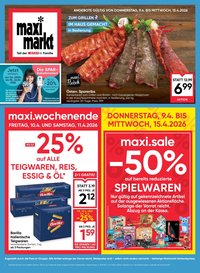 MAXIMARKT Flugblatt - Ab Donnerstag, 9.4.2026