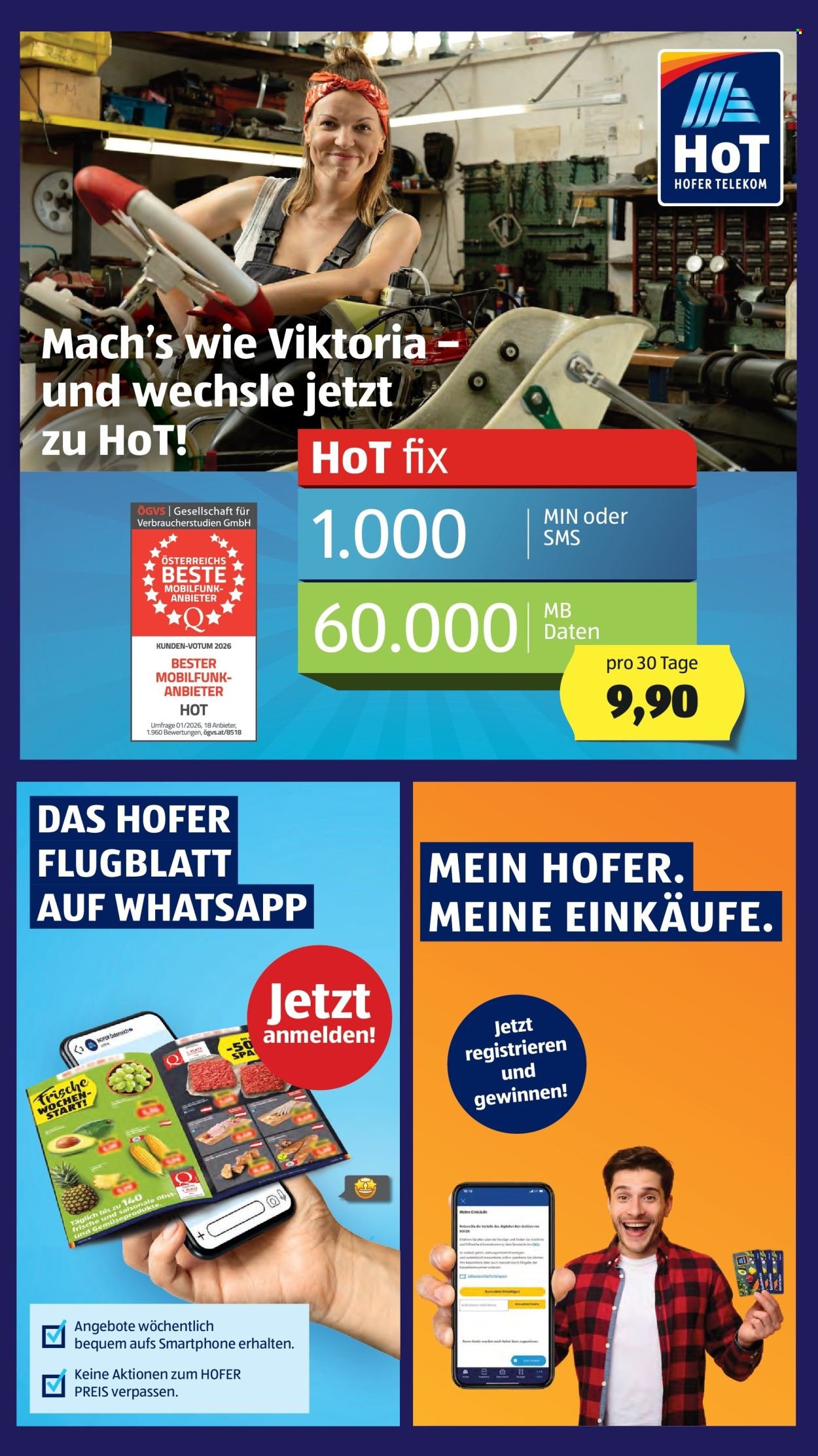 HOFER Flugblatt - Ab Freitag, 27.3.2026